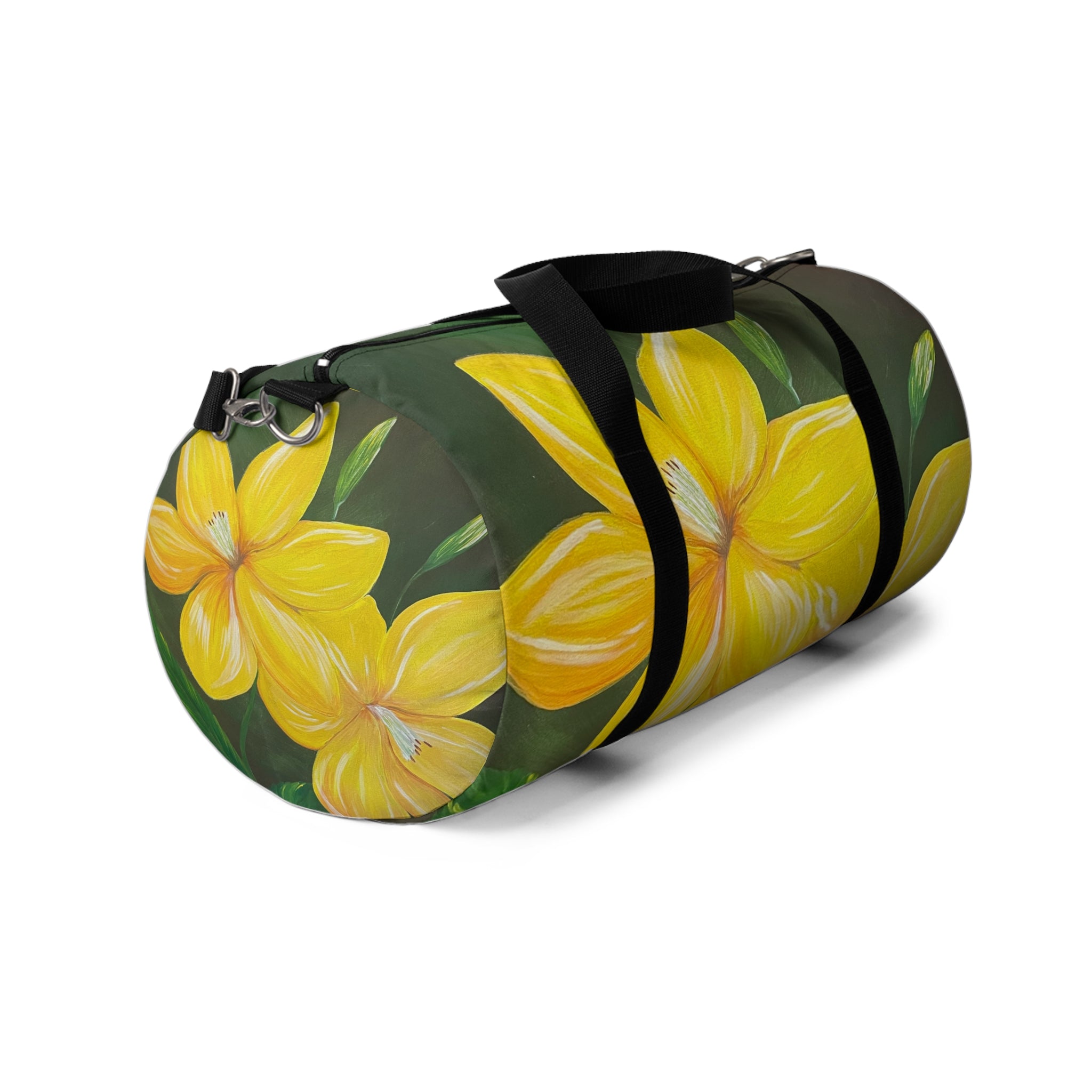 Golden Bloom Duffel Bag