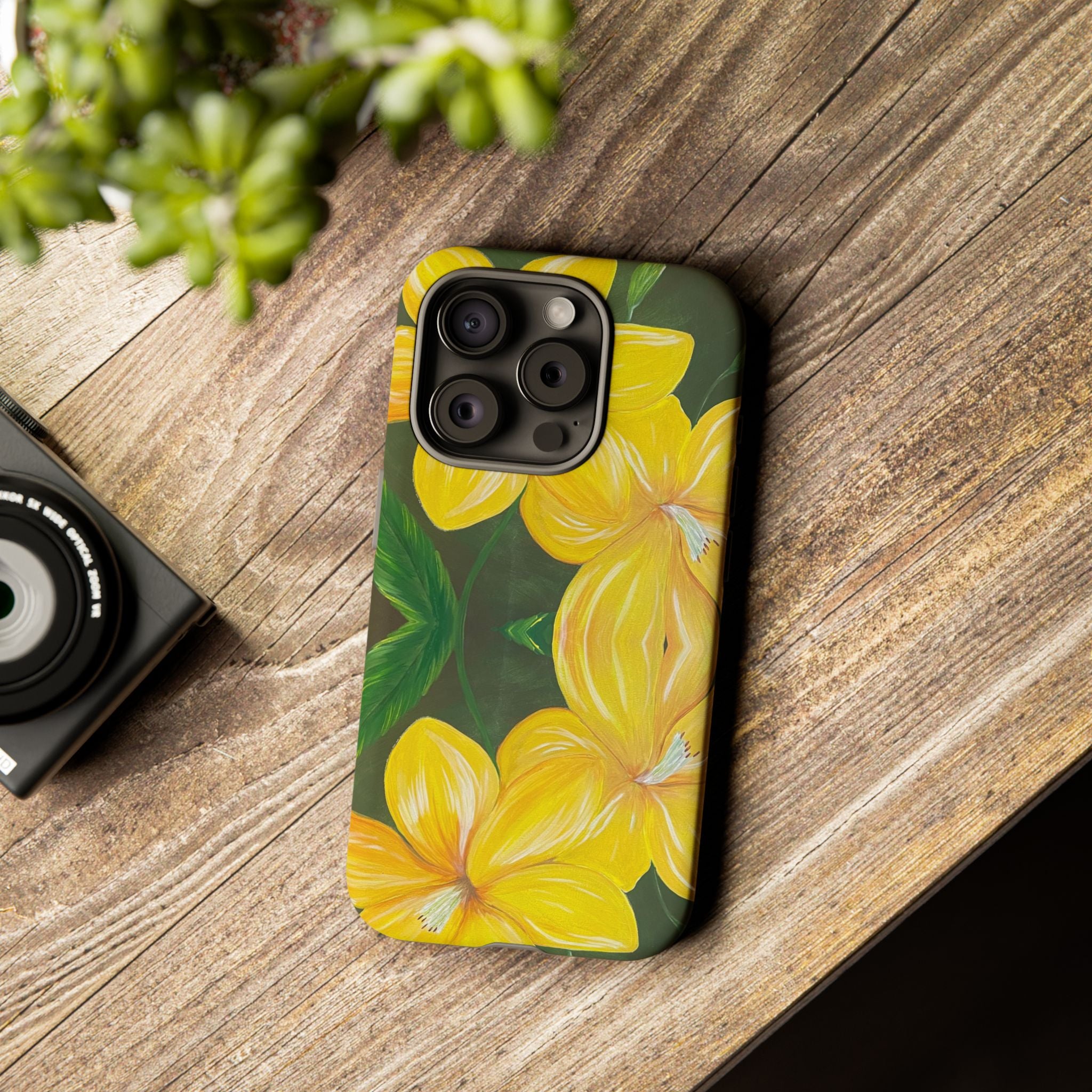 Golden Bloom Tough Cases