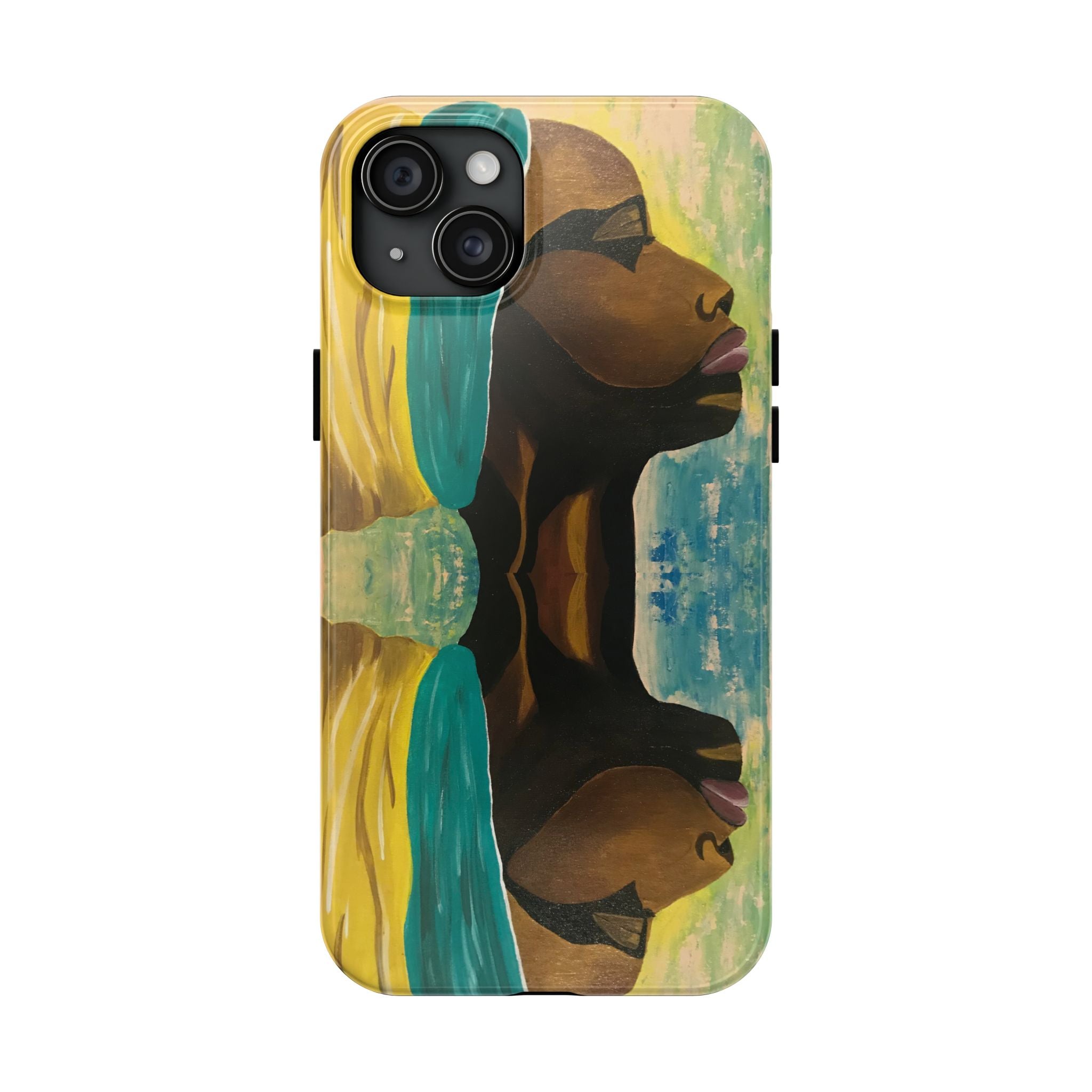 Hues of Heritage Phone Case Hand Painted