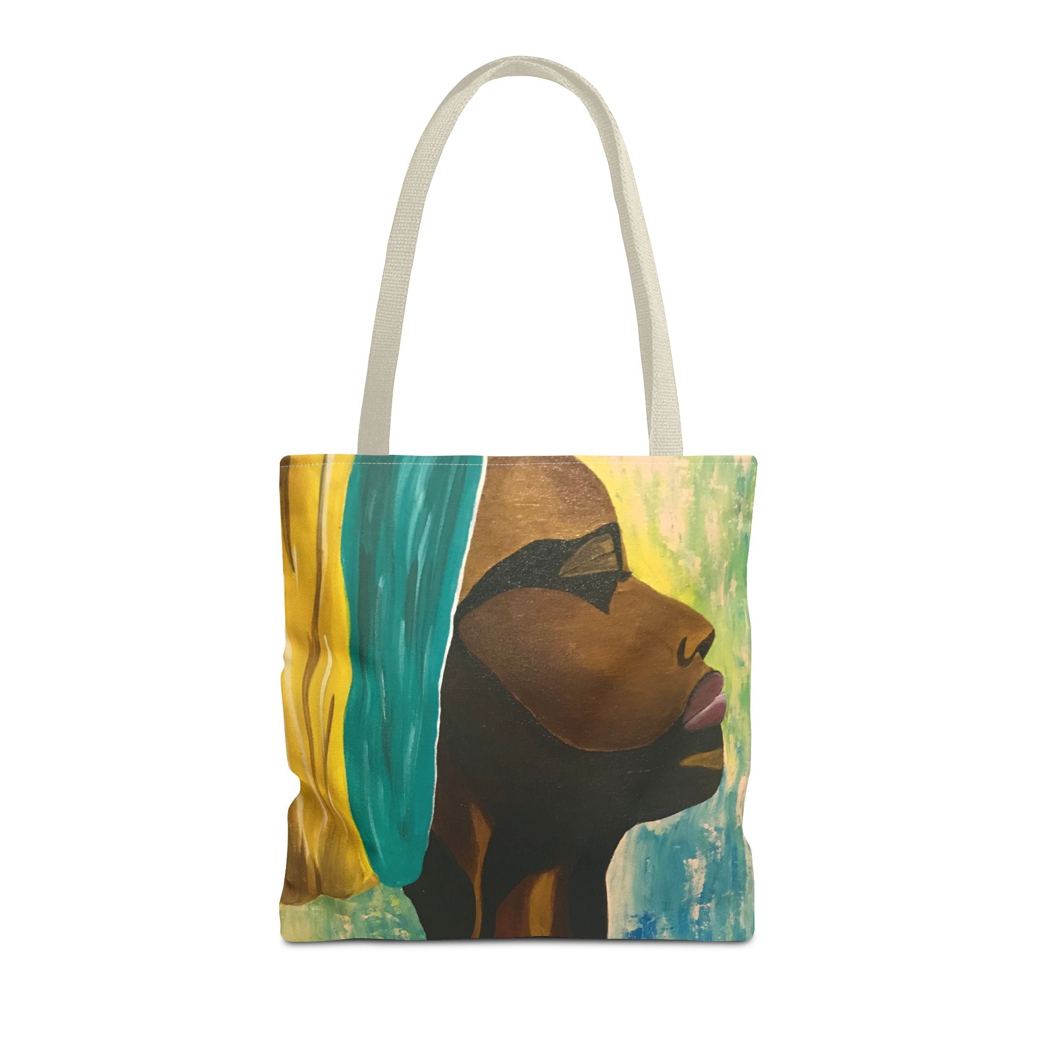 Hues of Heritage Hand Painted Tote Bag