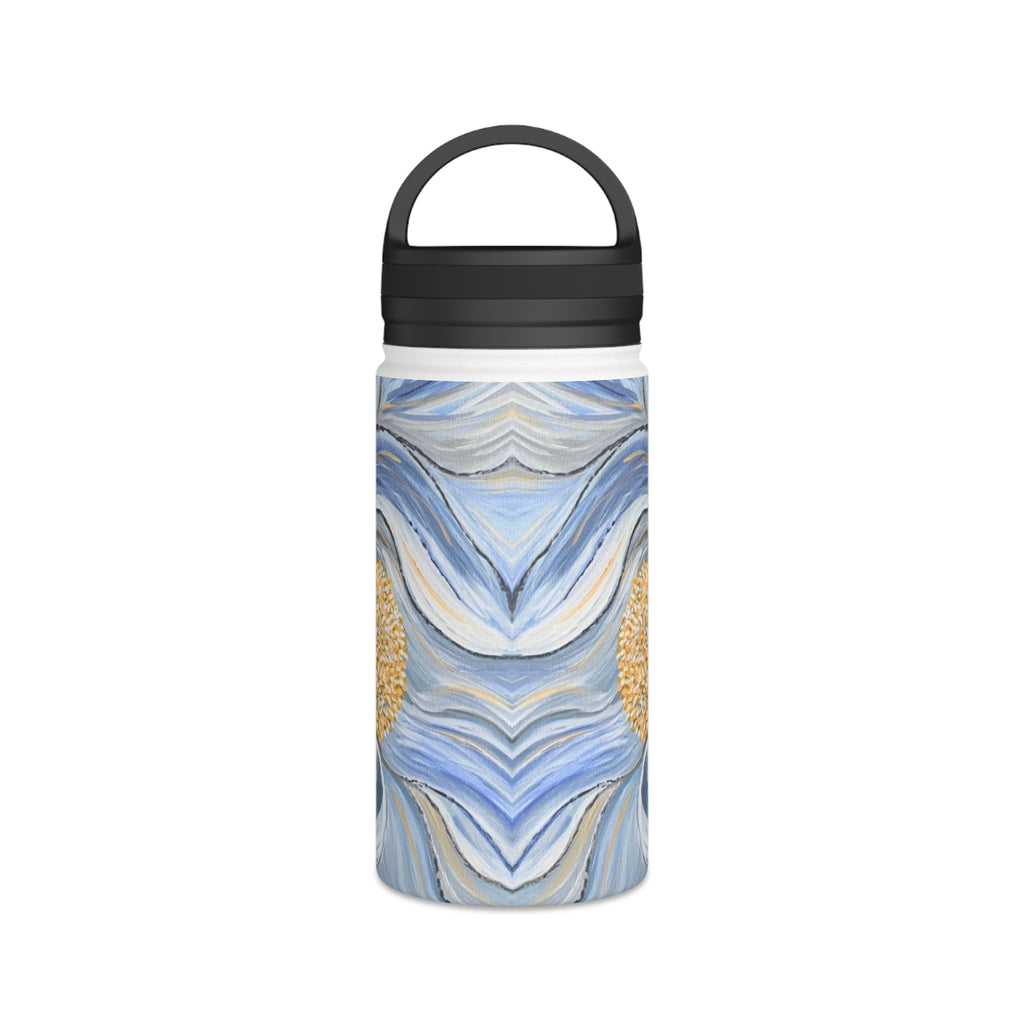 Velvet Current Stainless Steel Water Bottle with Handle Lid