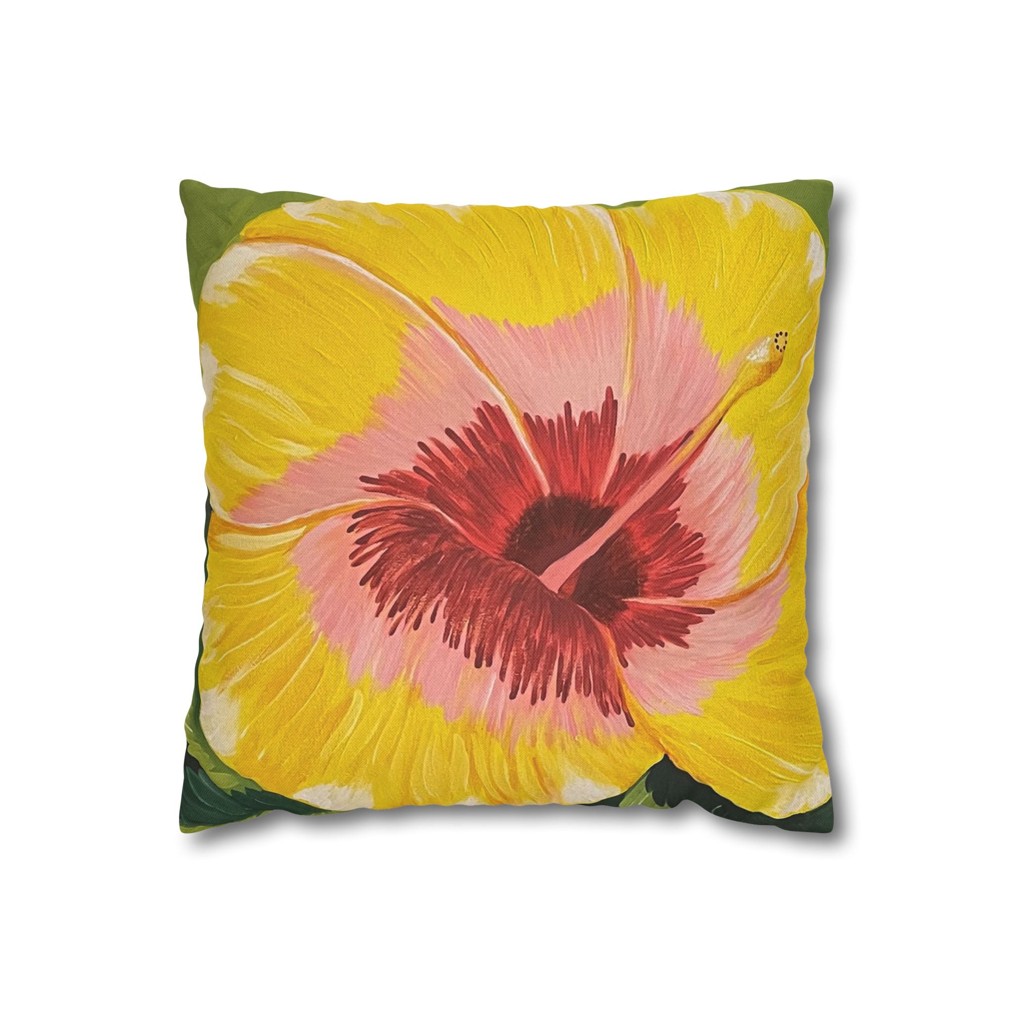 Blushing Sunrise Square Decorative Pillow Sham