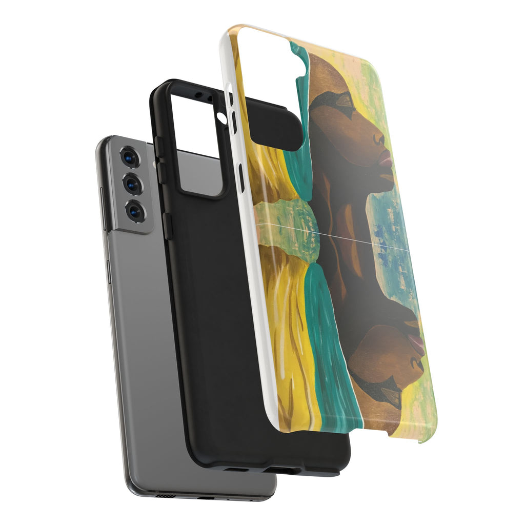 Hues of Heritage Phone Case Hand Painted