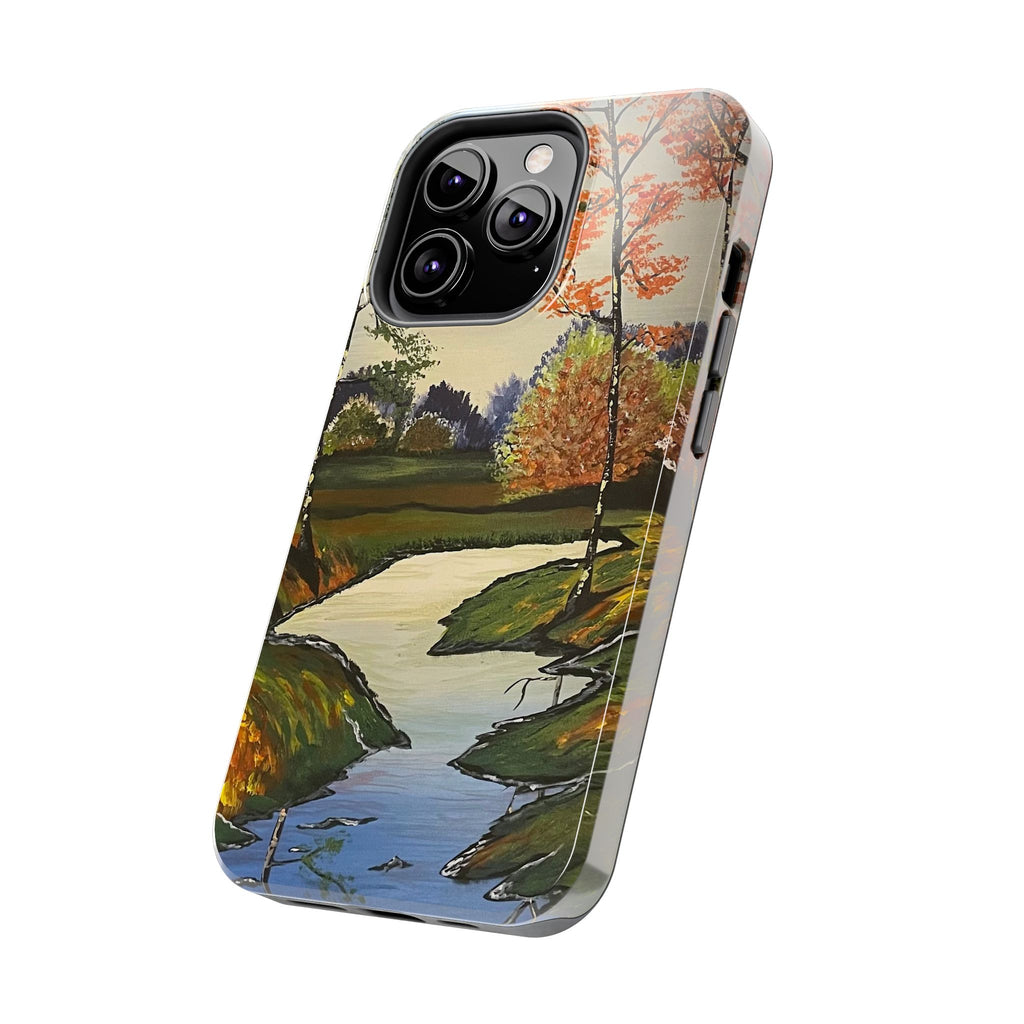 Whispering Birches Phone Case - Hand Painted Unique Designs