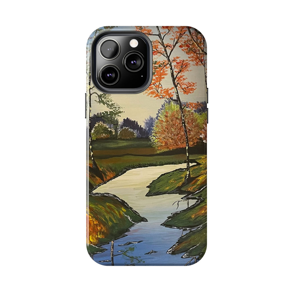 Whispering Birches Phone Case - Hand Painted Unique Designs