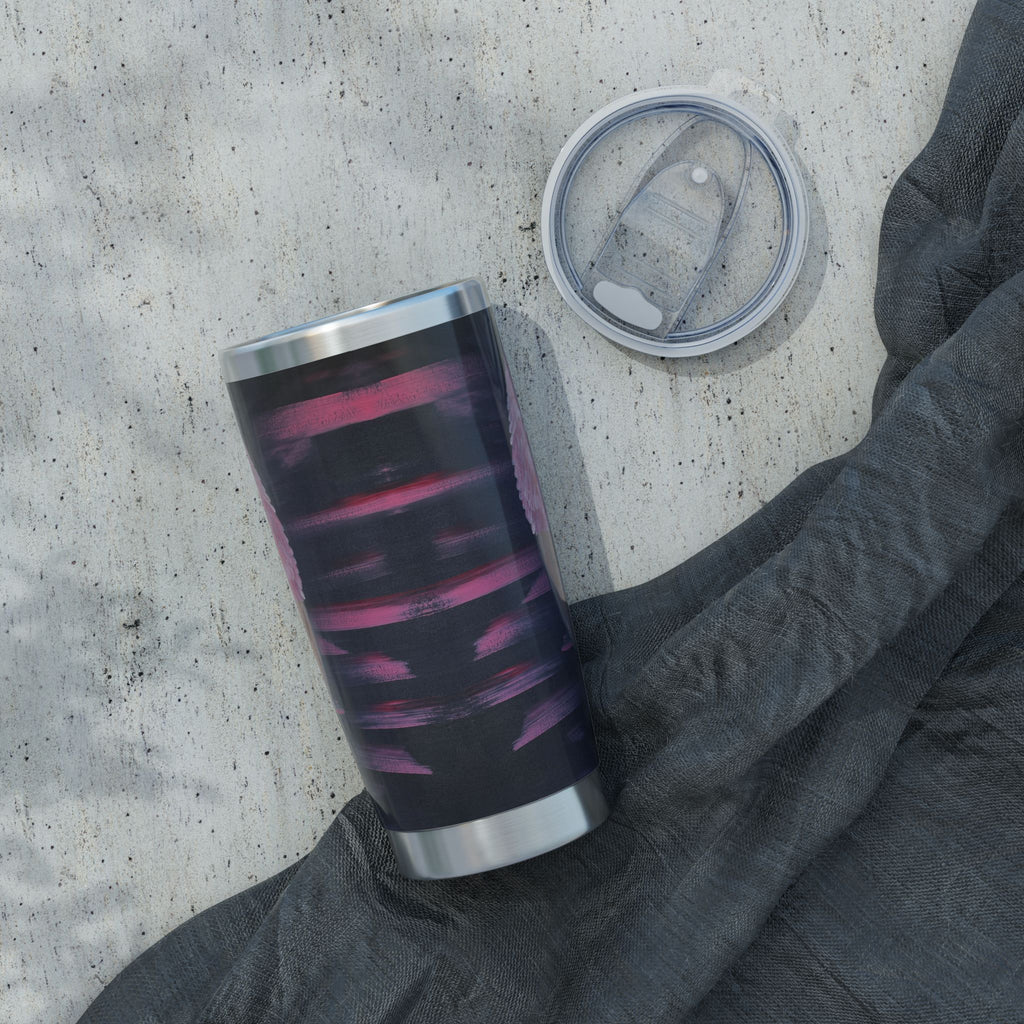 Feathered Grace 20oz Insulated Drinkware, Summer Travel Mug, Gift for Nature Lovers, Eco-Friendly Hydration