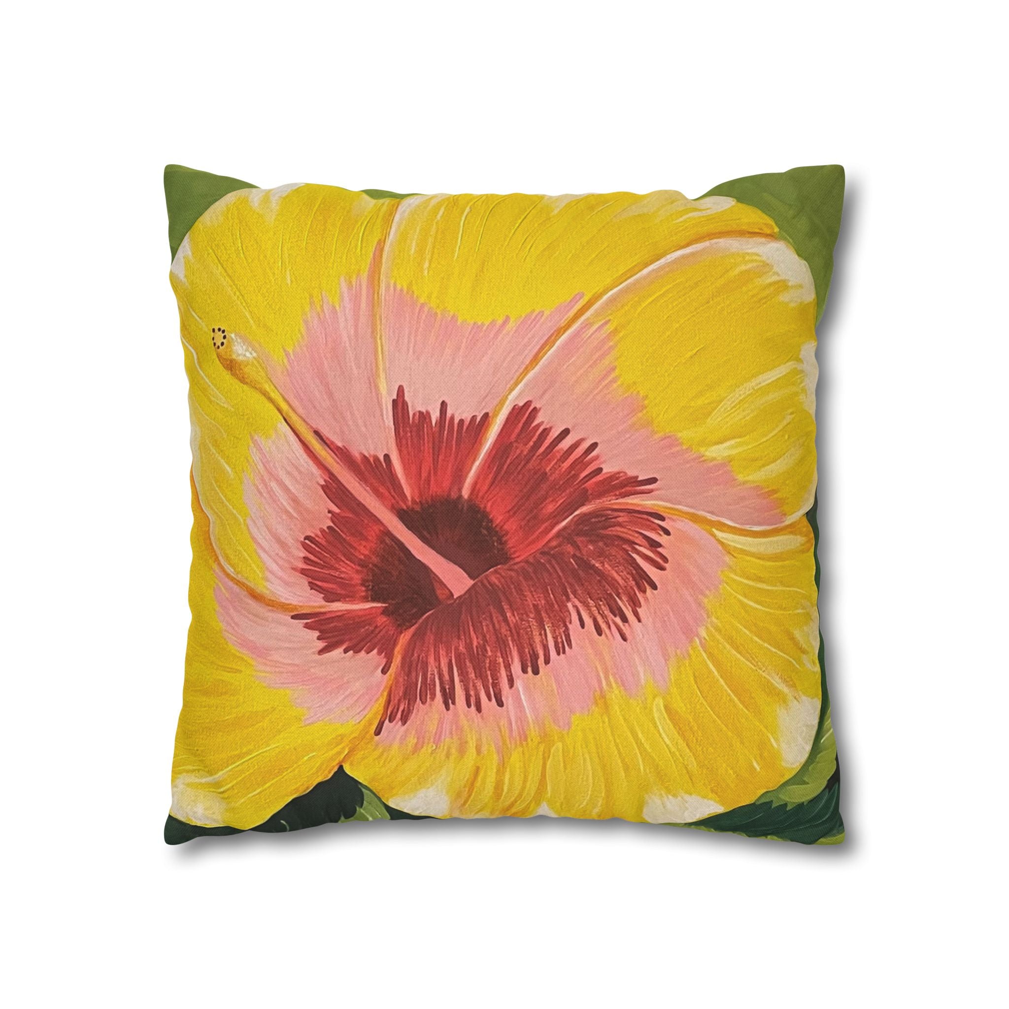 Blushing Sunrise Square Decorative Pillow Sham