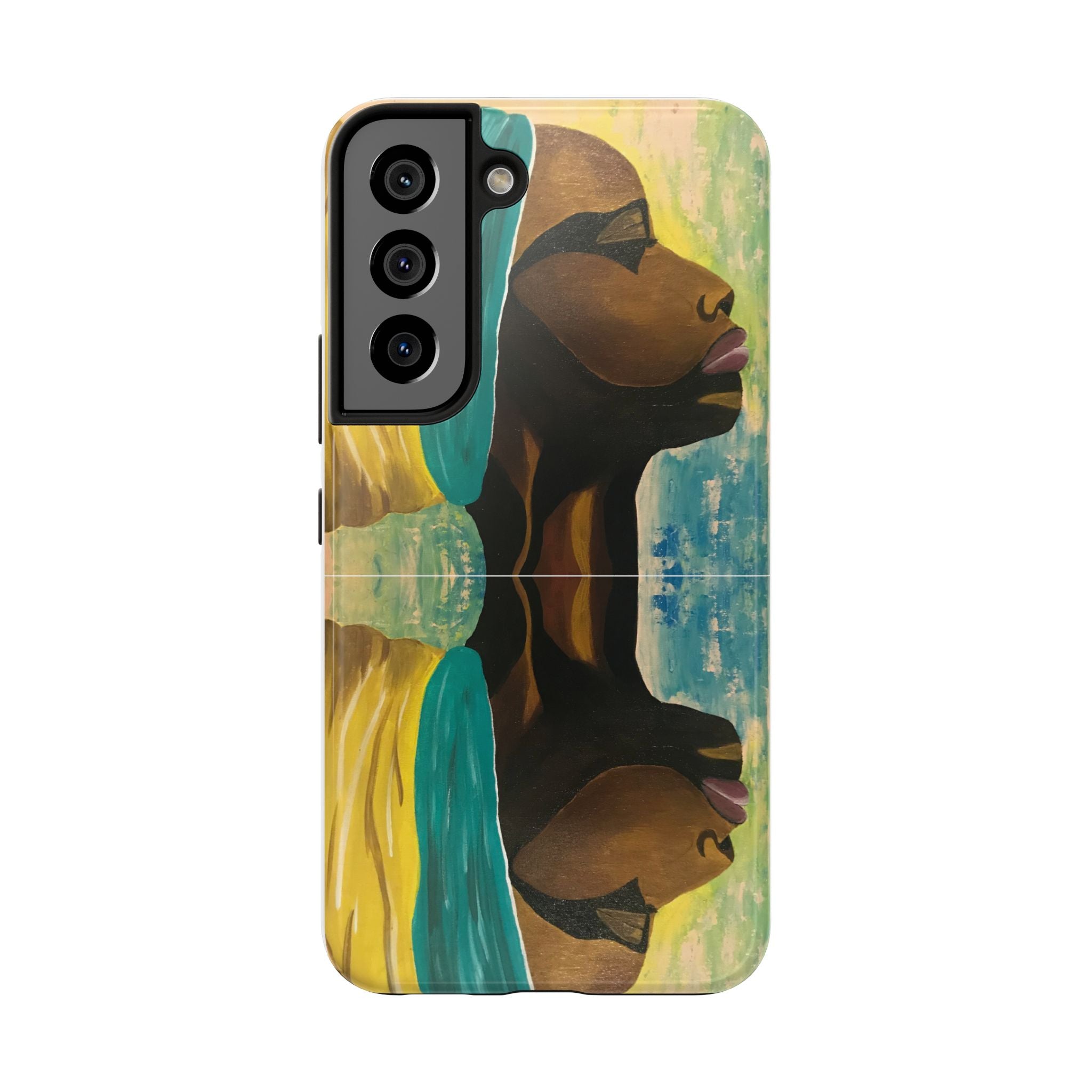 Hues of Heritage Phone Case Hand Painted