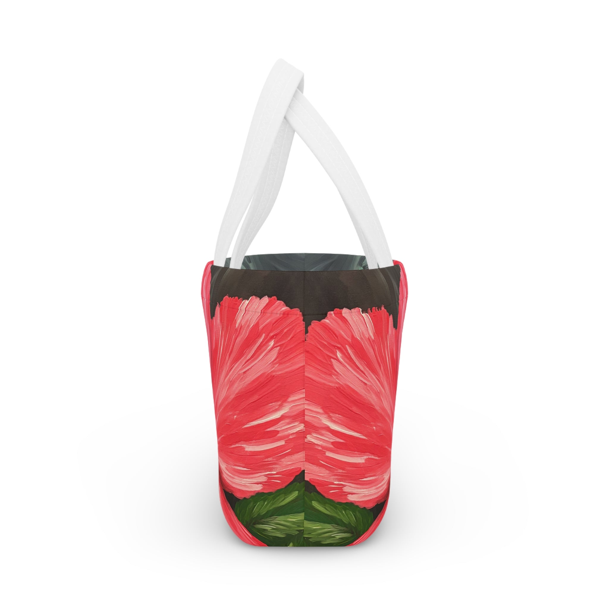 Hibiscus Hues Lunch Bag — Insulated Tote