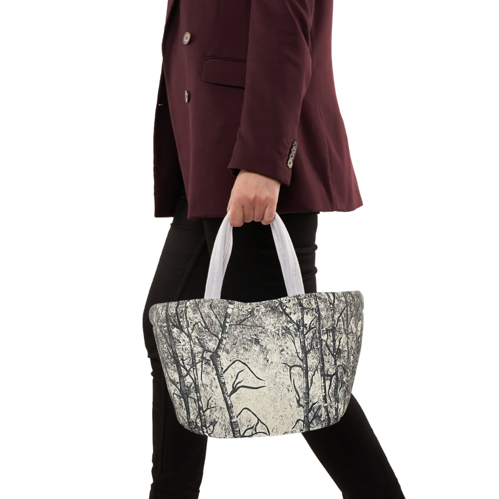 Silver Shadows Lunch Bag — Insulated Tote