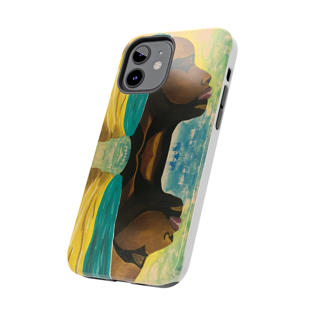 Hues of Heritage Phone Case Hand Painted