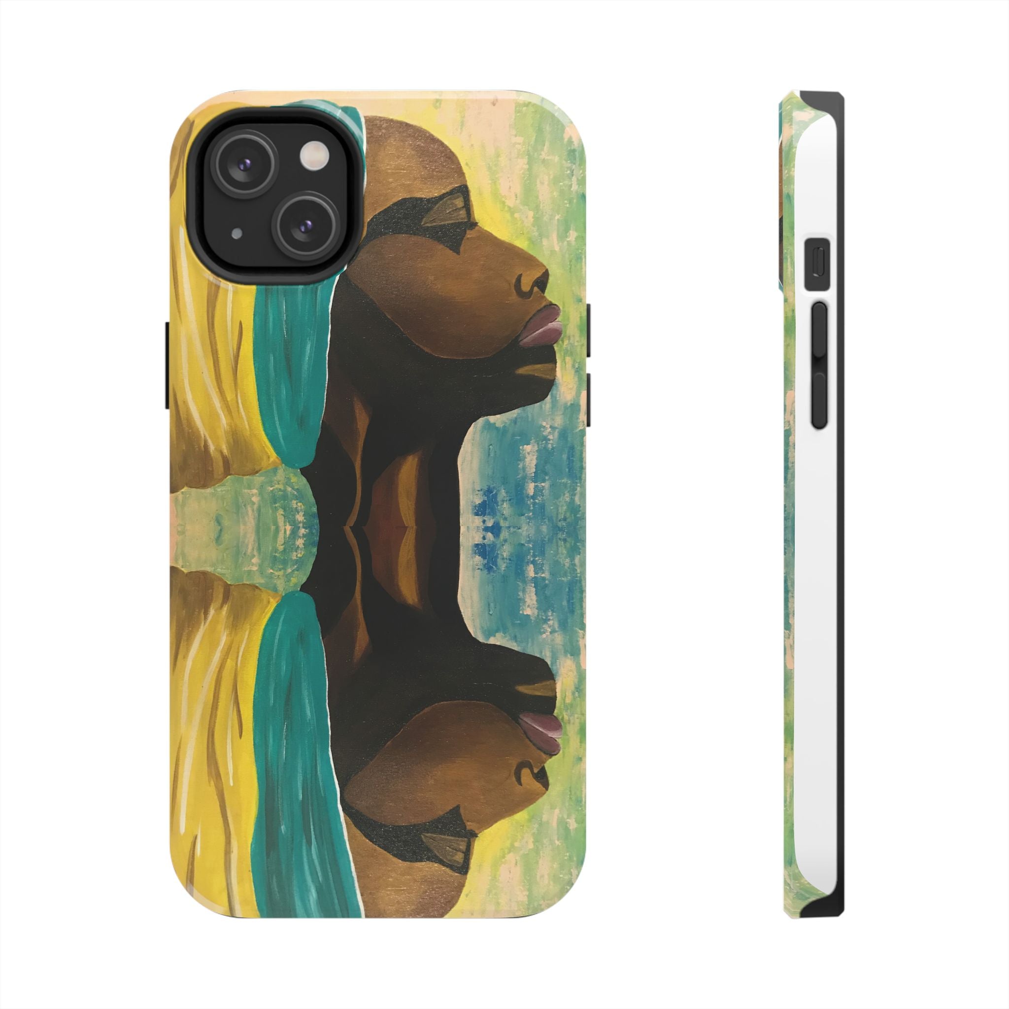 Hues of Heritage Phone Case Hand Painted