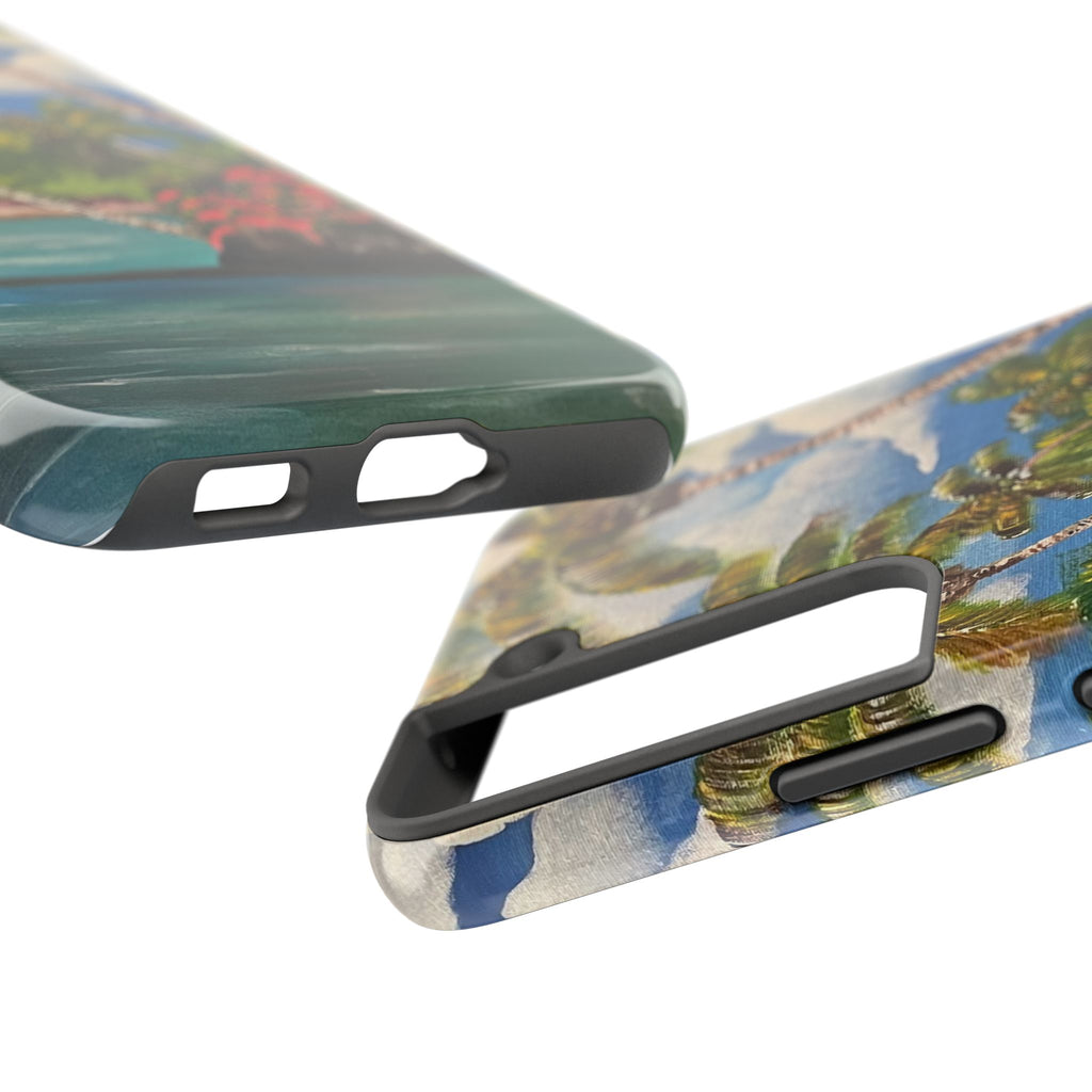 Blooming Paradise Phone Case Hand Painted Unique Designs