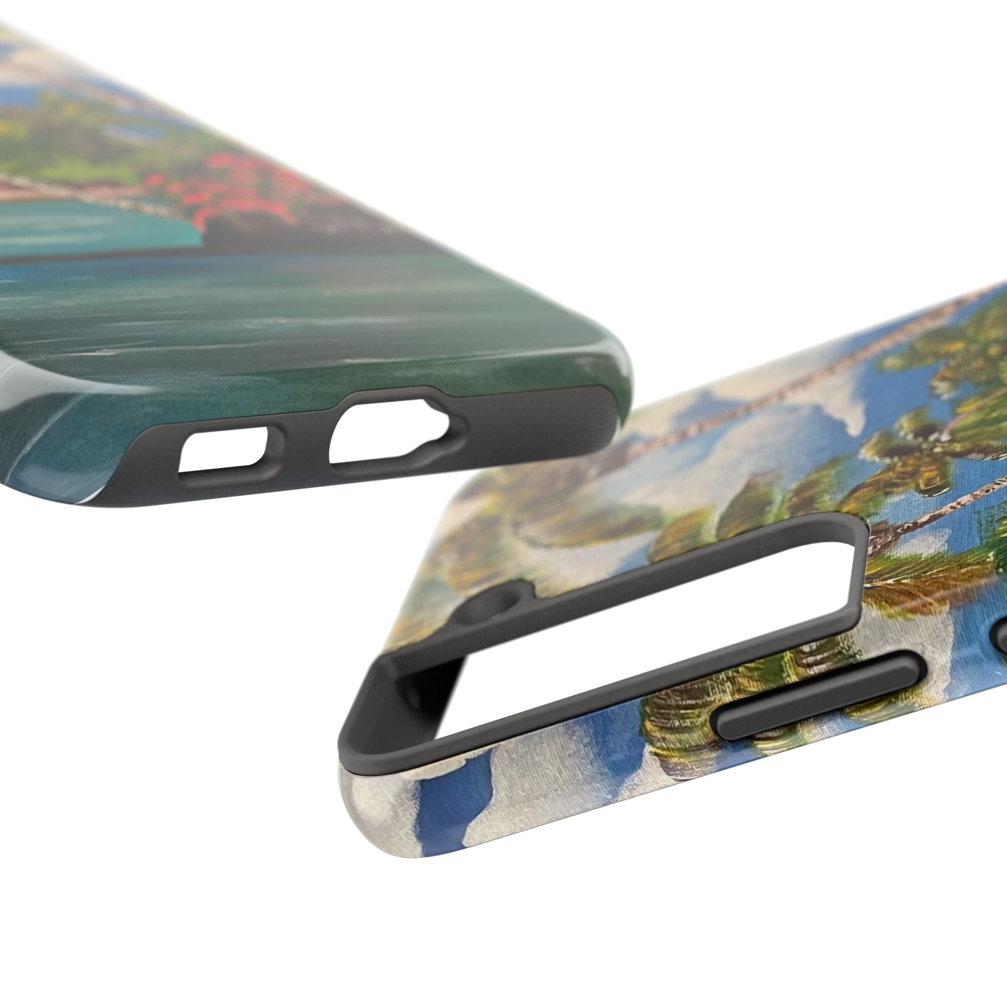 Blooming Paradise Phone Case Hand Painted Unique Designs