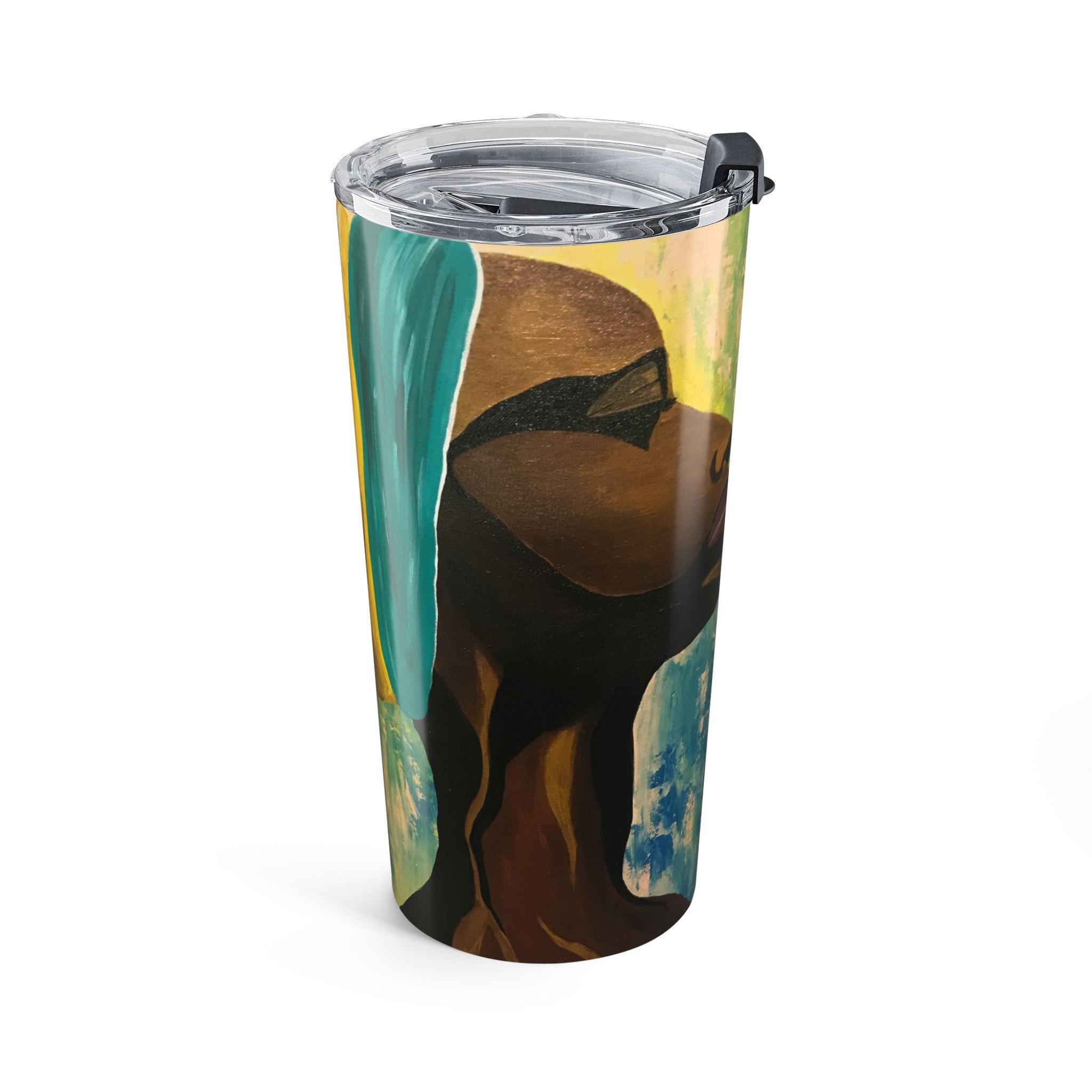 Hues of Heritage 20oz Artistic Tumbler - Perfect Hand Painted Gift