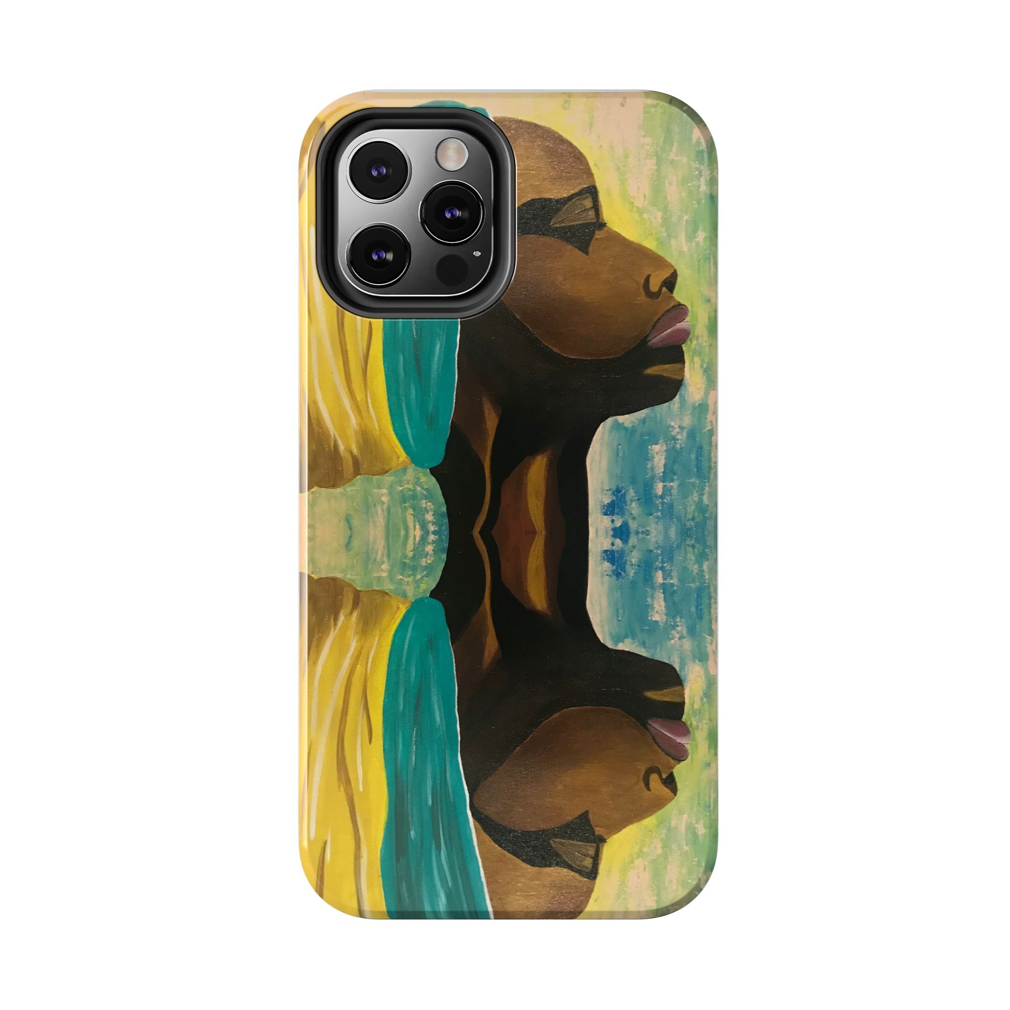 Hues of Heritage Phone Case Hand Painted