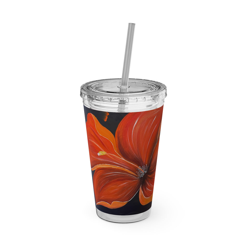 Scarlet Veil Plastic Tumbler 16oz