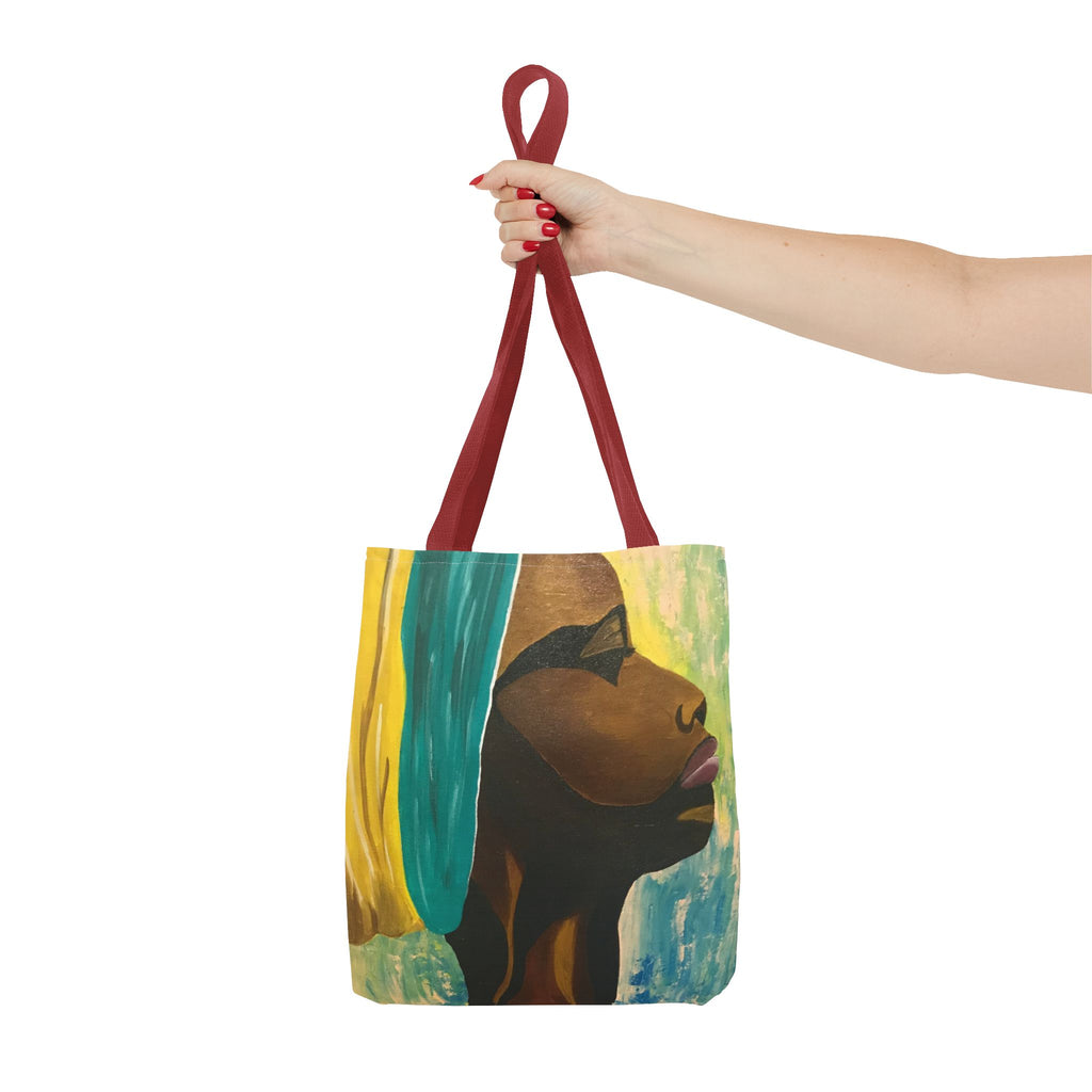 Hues of Heritage Hand Painted Tote Bag