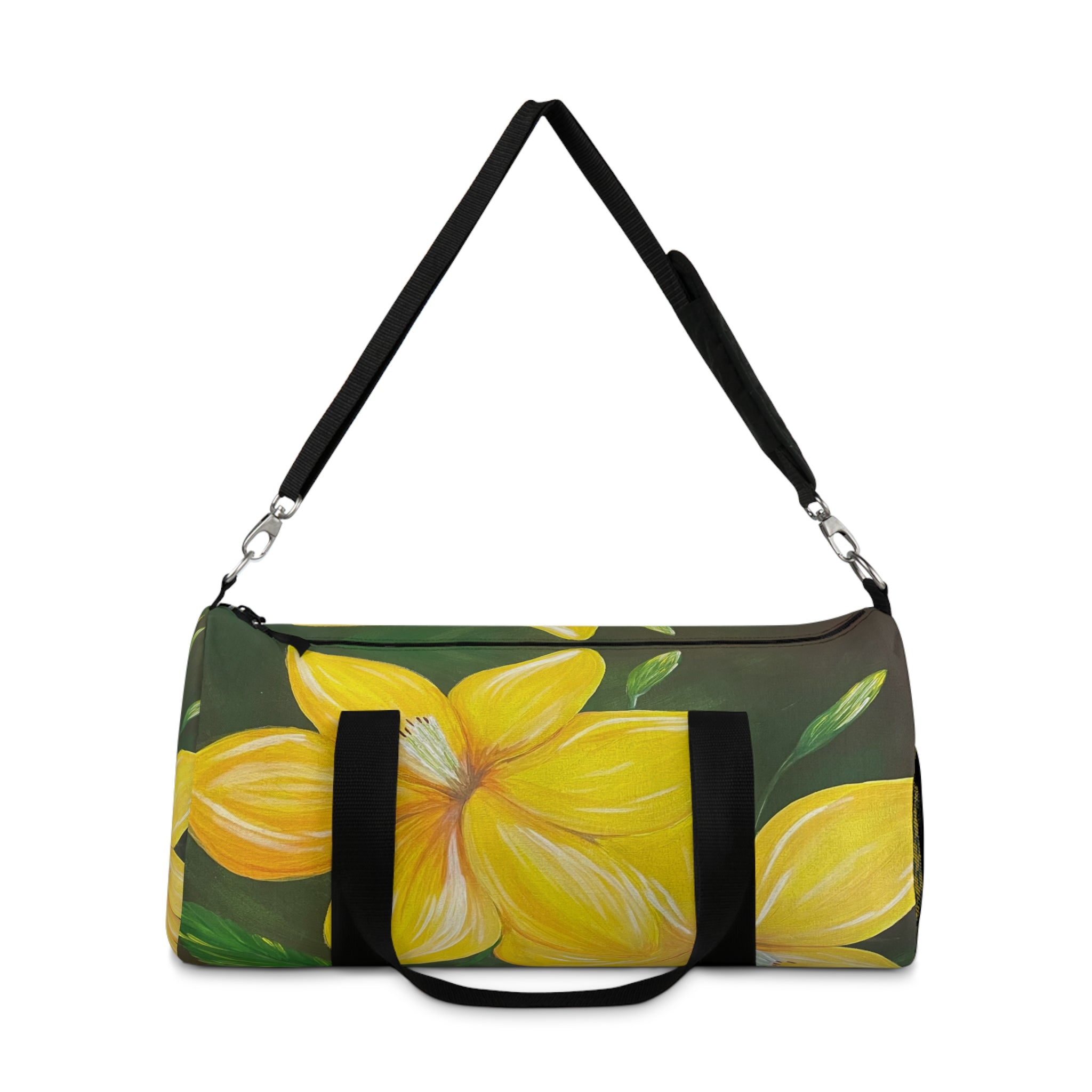 Golden Bloom Duffel Bag