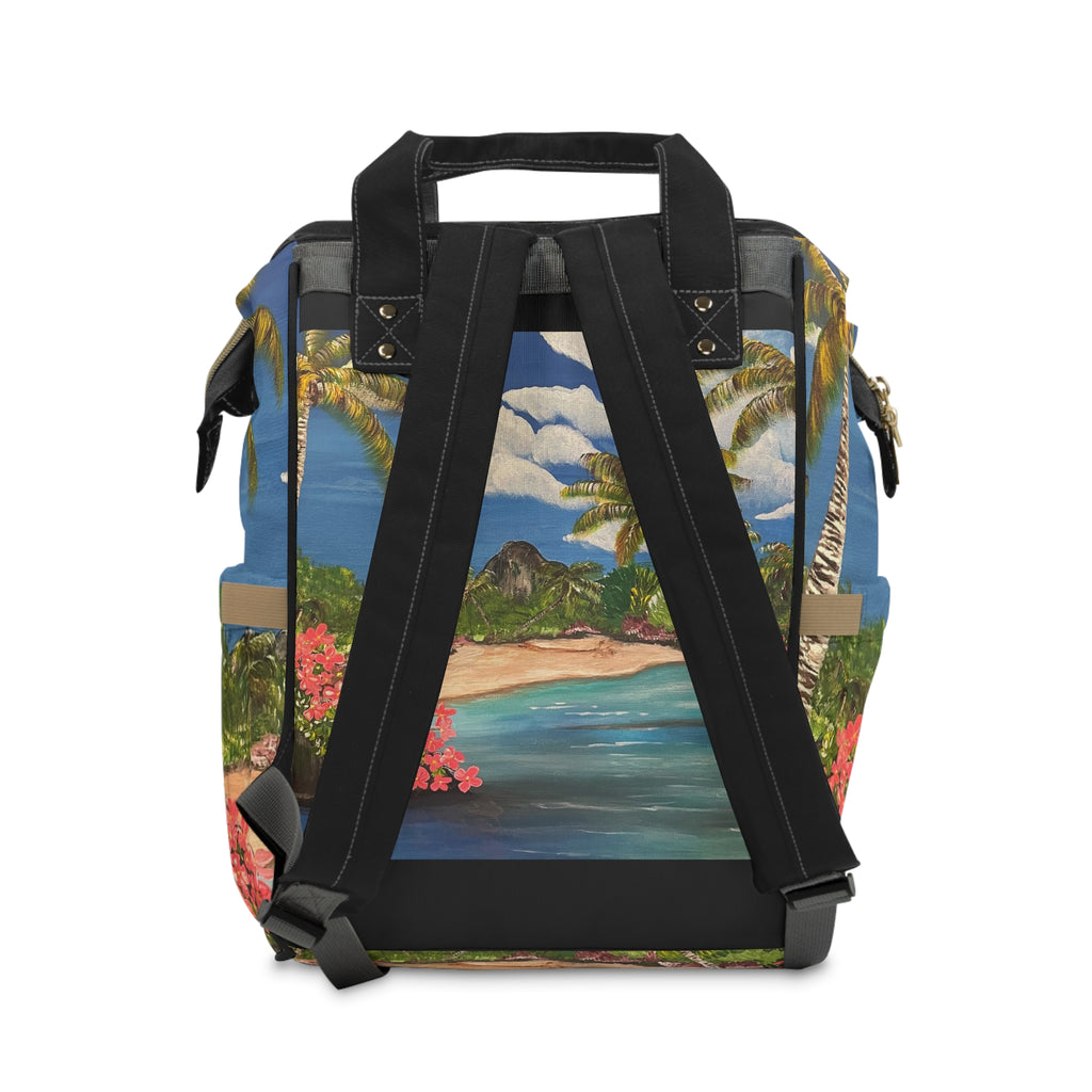 Blooming Paradise Multifunctional Backpack