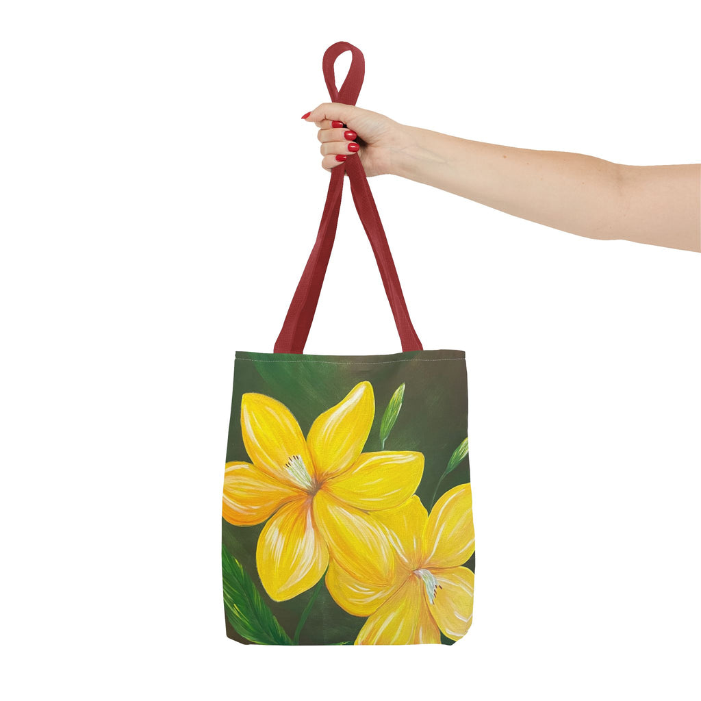 Golden Bloom Tote Bag