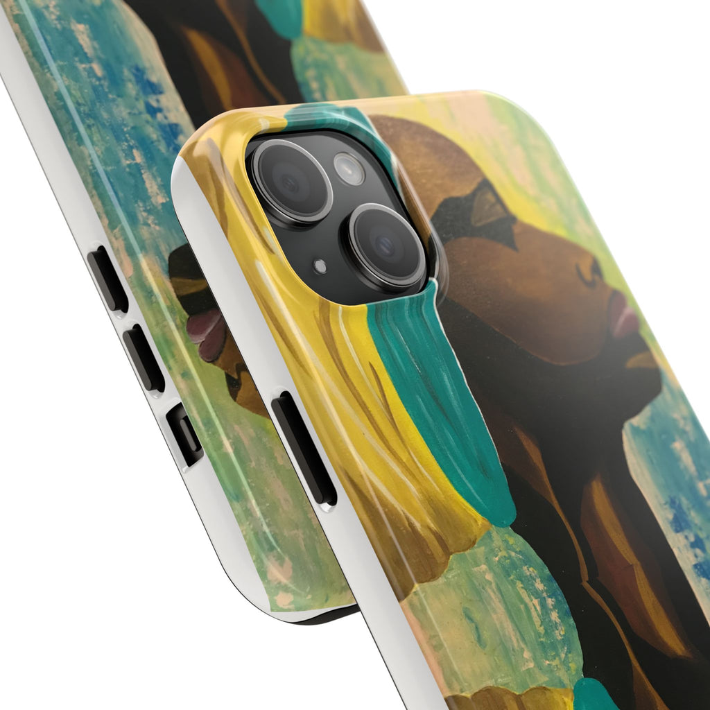 Hues of Heritage Phone Case Hand Painted