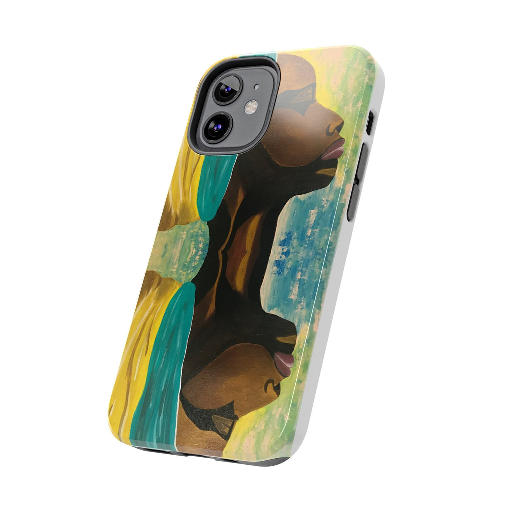 Hues of Heritage Phone Case Hand Painted