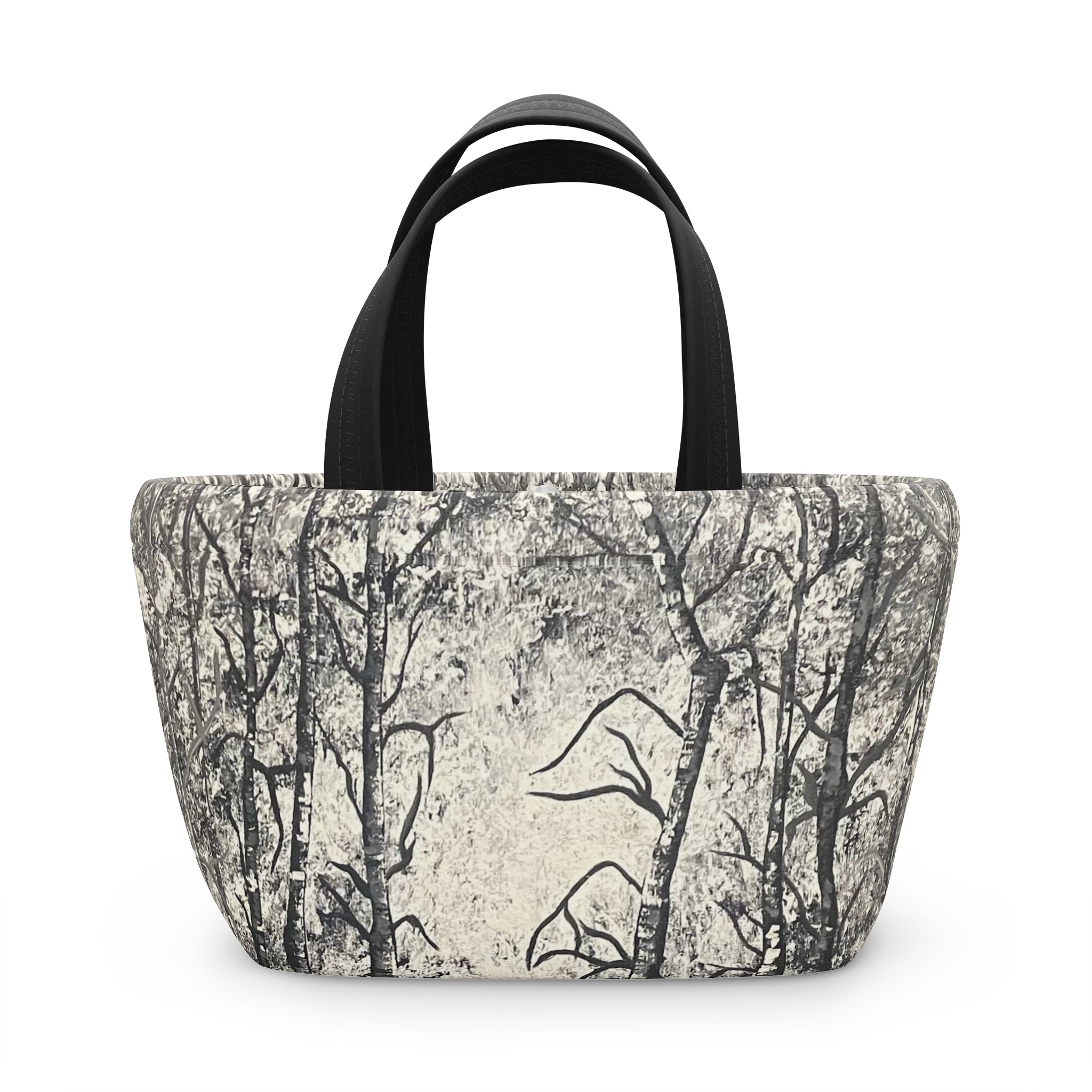 Silver Shadows Lunch Bag — Insulated Tote