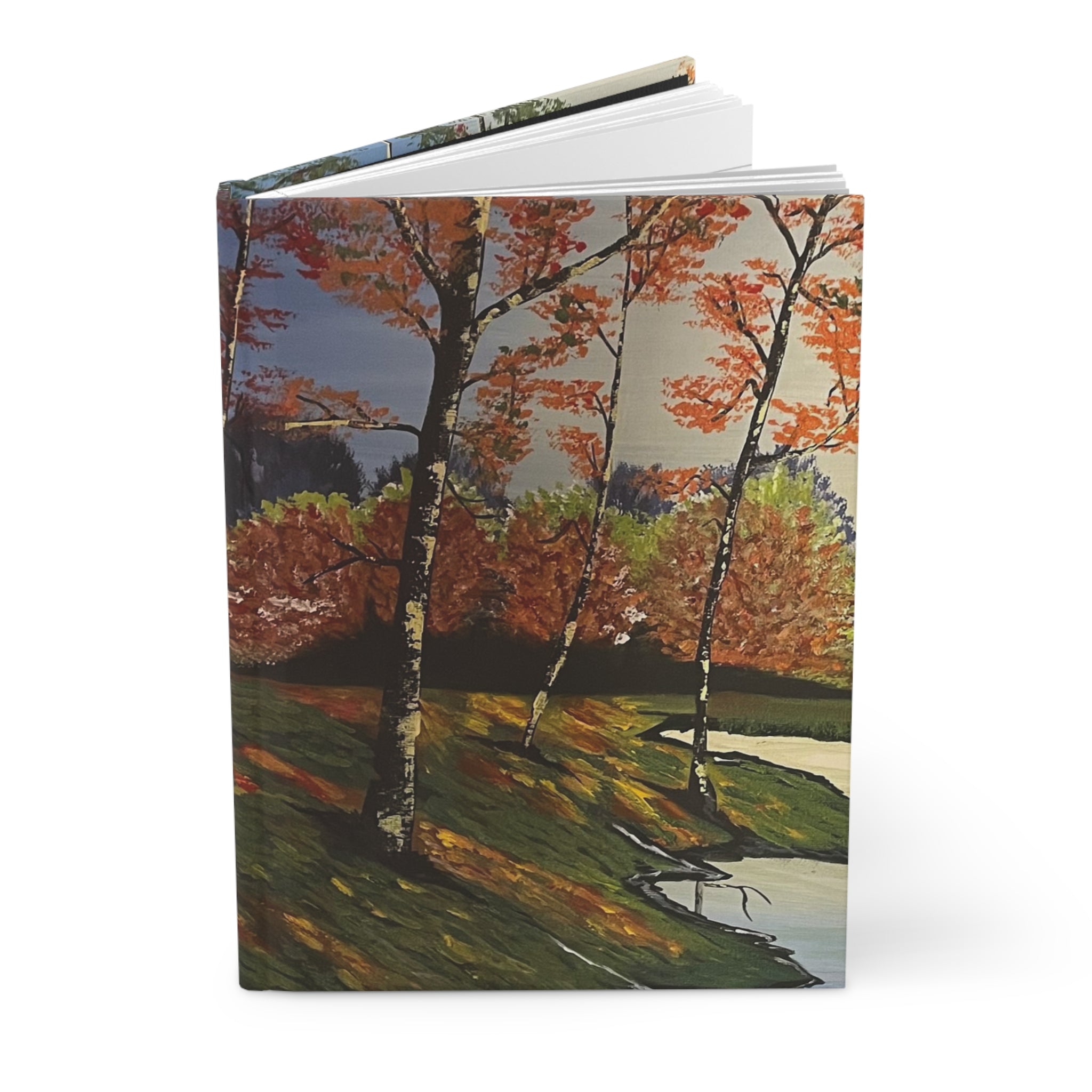 Whispering Birches Hardcover Journal Matte