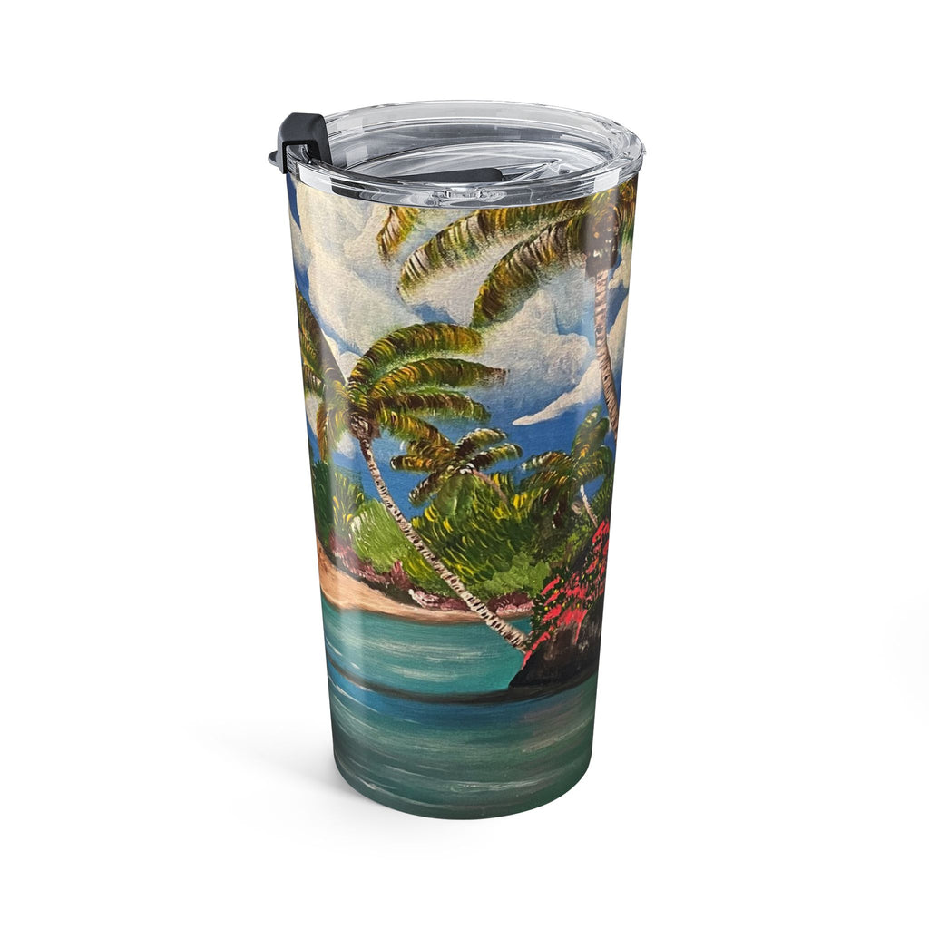 Blooming Paradise 20oz Hand Painted Design
