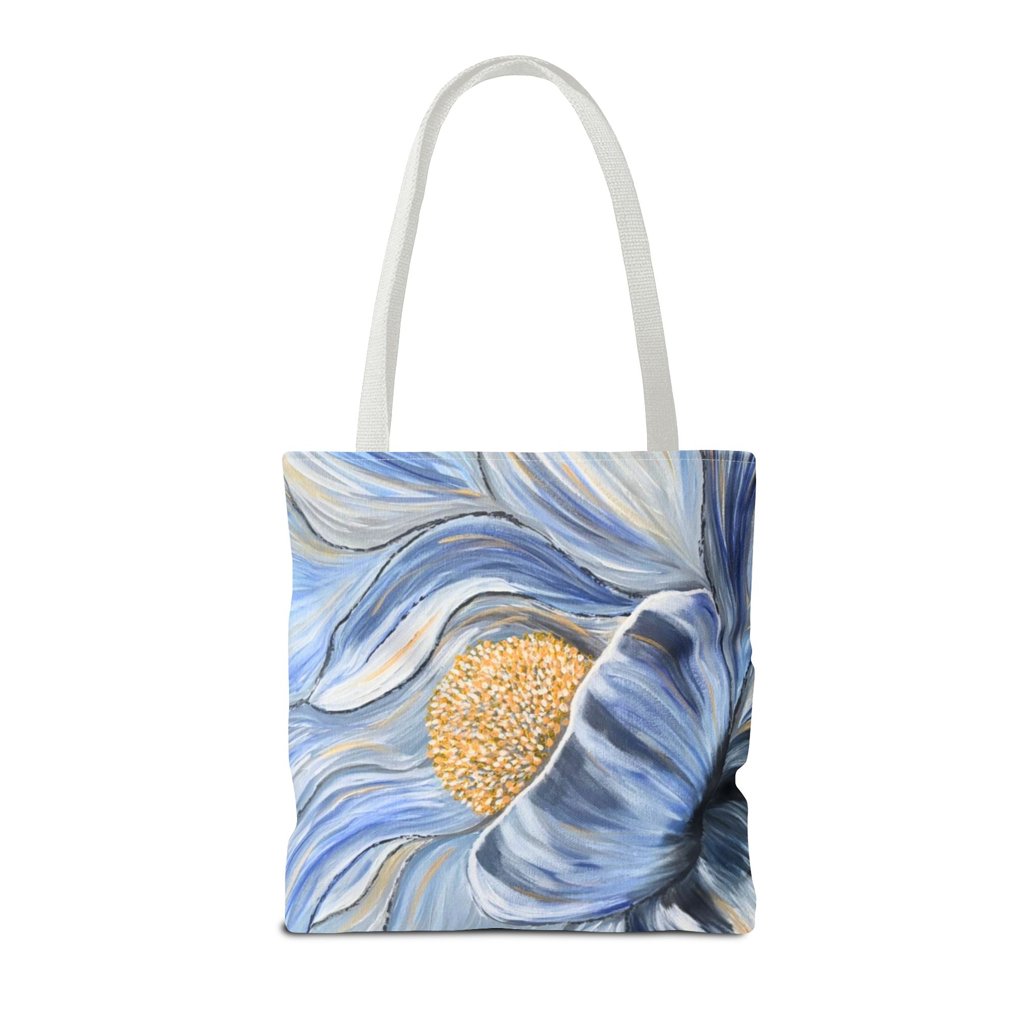 Velvet Current Hand Painted Tote Bag
