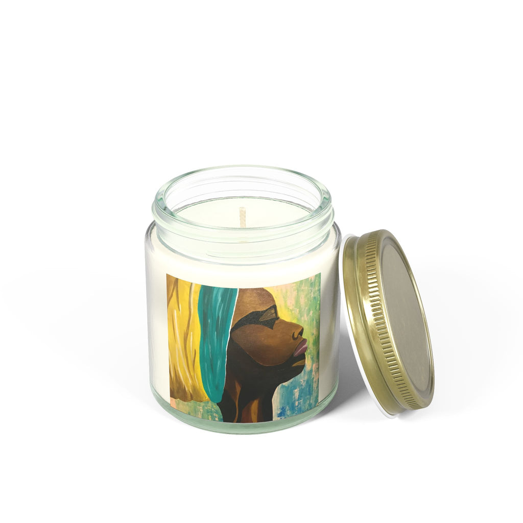 Hues of Heritage Scented Candles, Coconut Apricot Wax (4oz, 9oz)