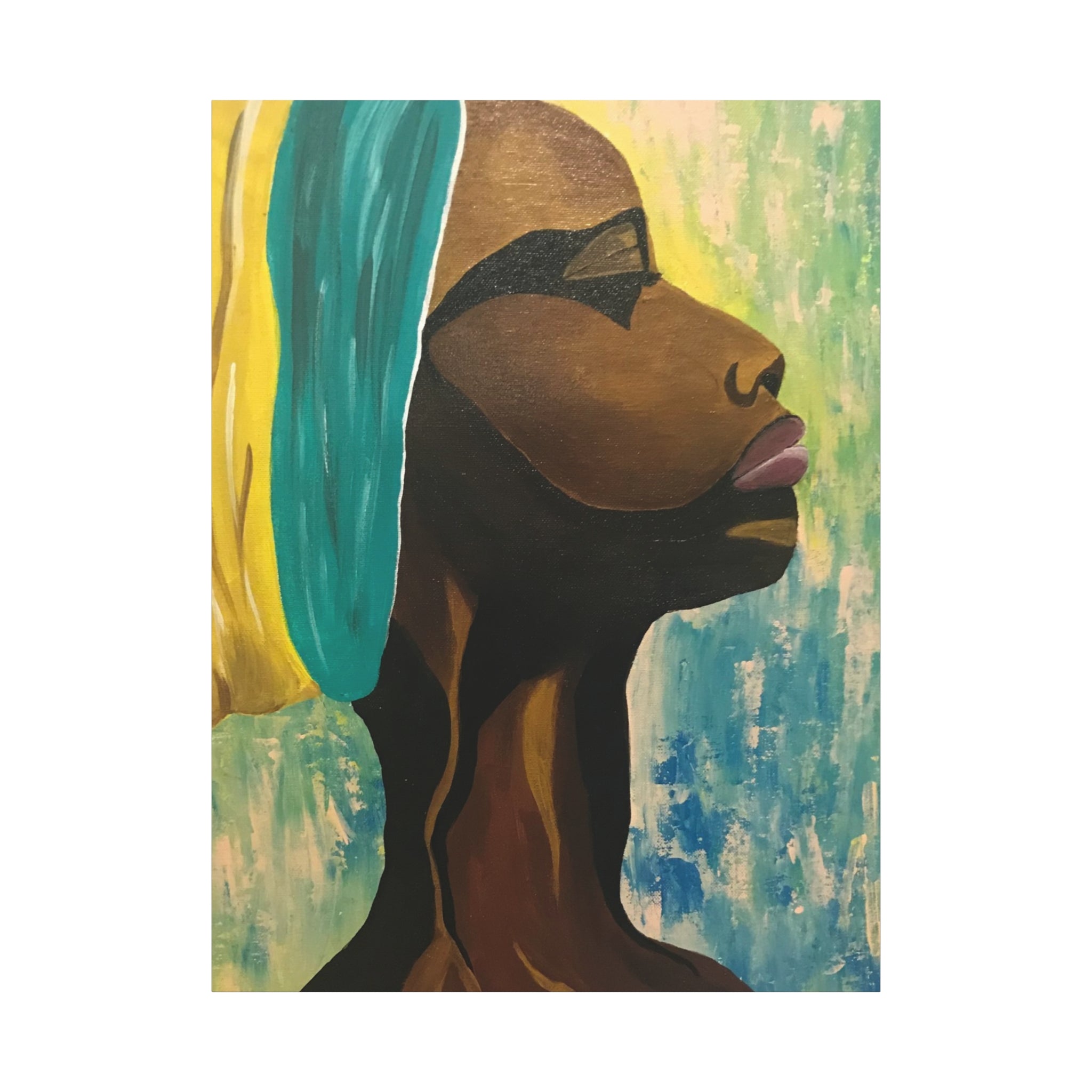 Hues of Heritage Abstract Art Canvas - Contemporary Wall Decor