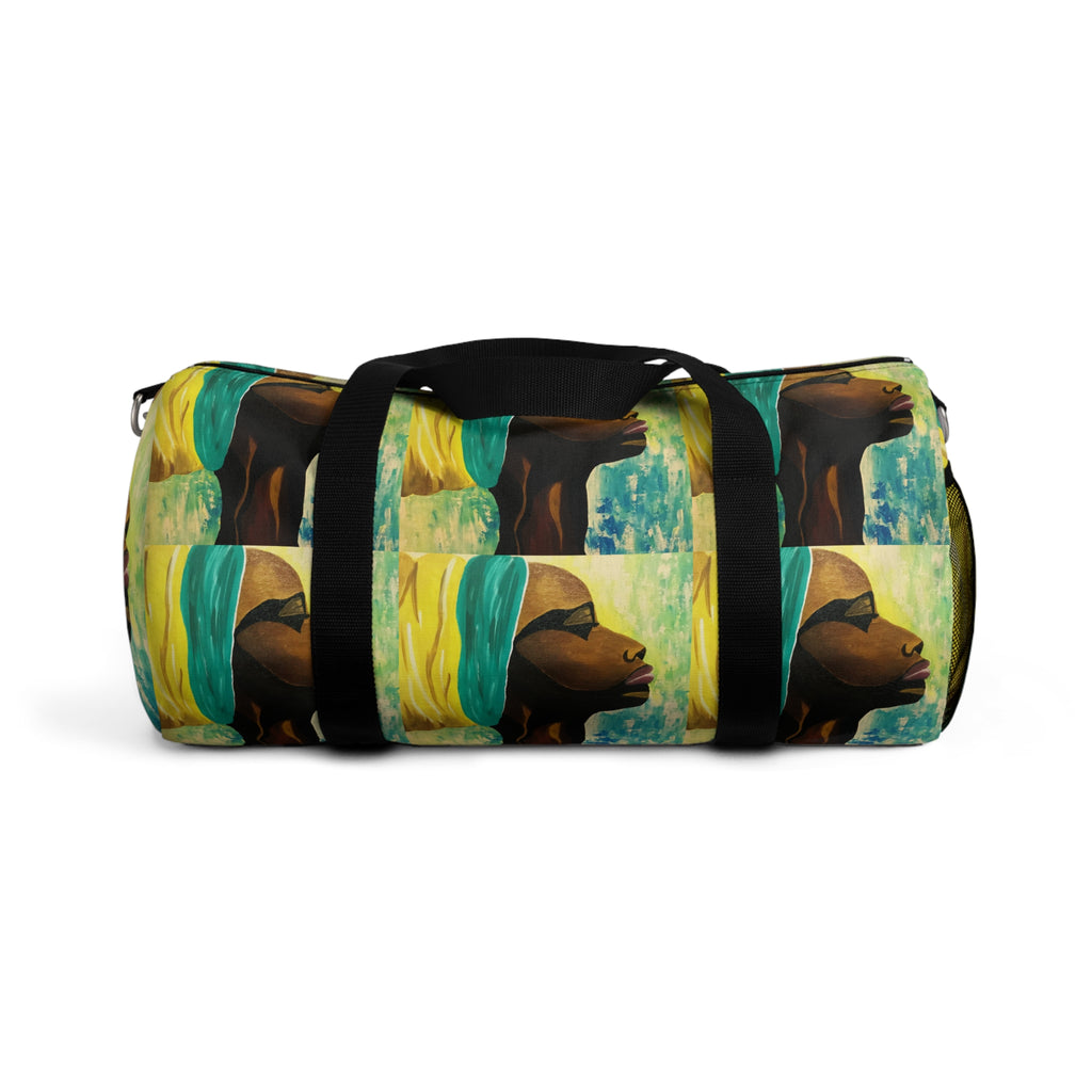 Hues of Heritage Hand Painted Duffel Bag