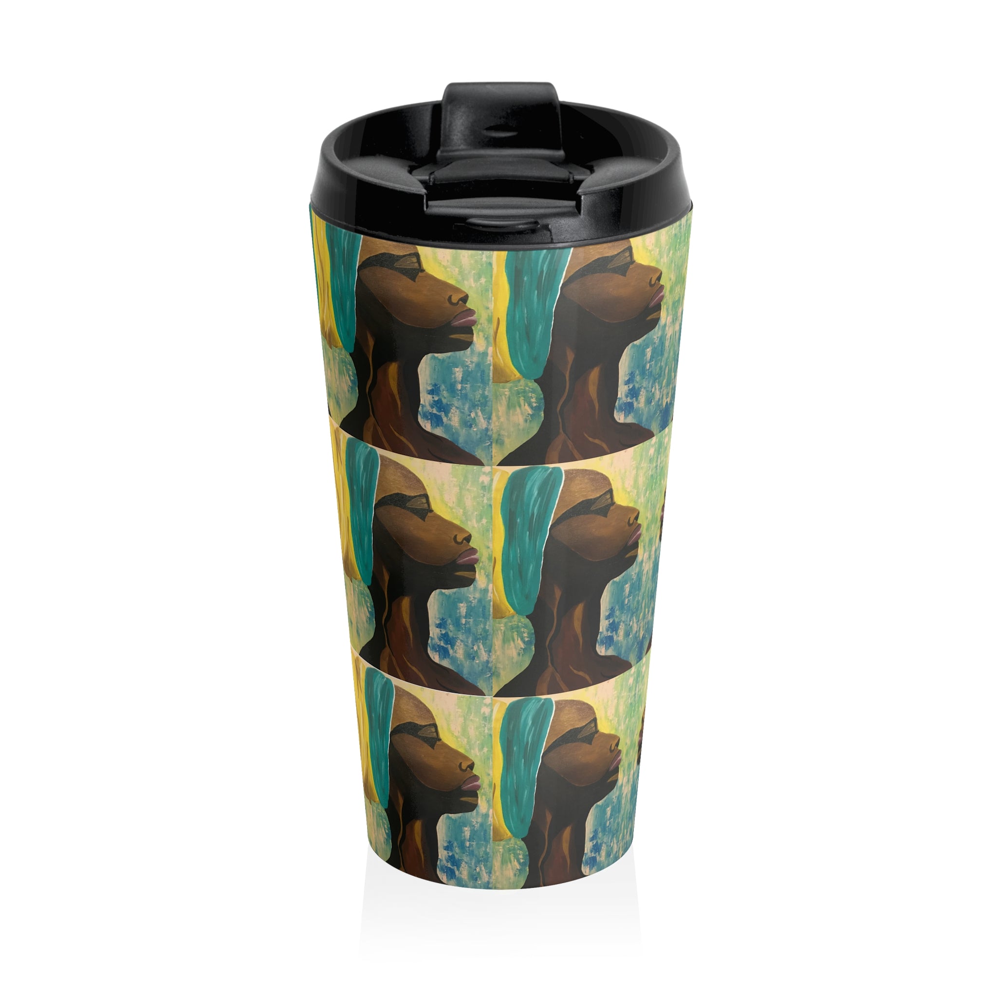 Hues of Heritage Travel Mug, Coffee Cup, Tea Mug, Multicultural Gift, Unique Travel Accessory