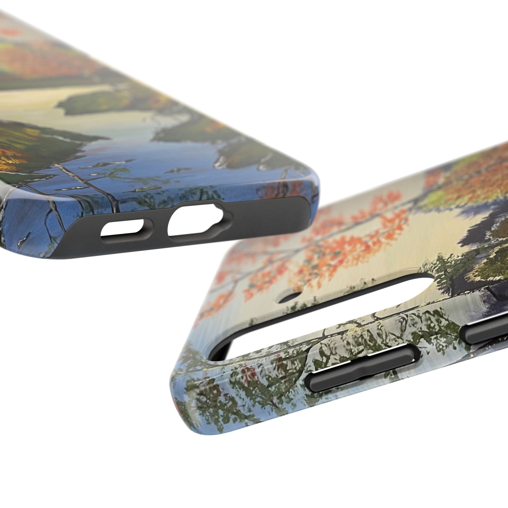 Whispering Birches Phone Case - Hand Painted Unique Designs