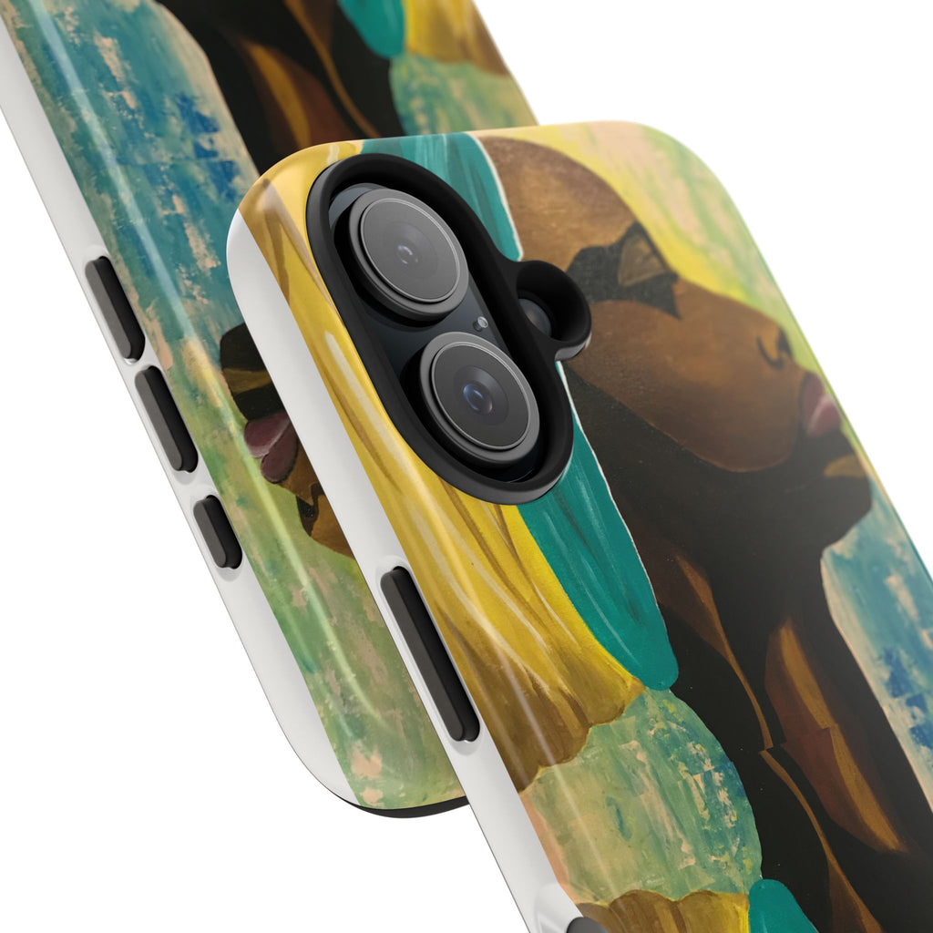 Hues of Heritage Phone Case Hand Painted