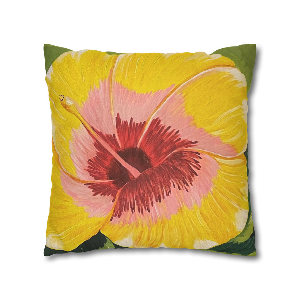 Blushing Sunrise Square Decorative Pillow Sham
