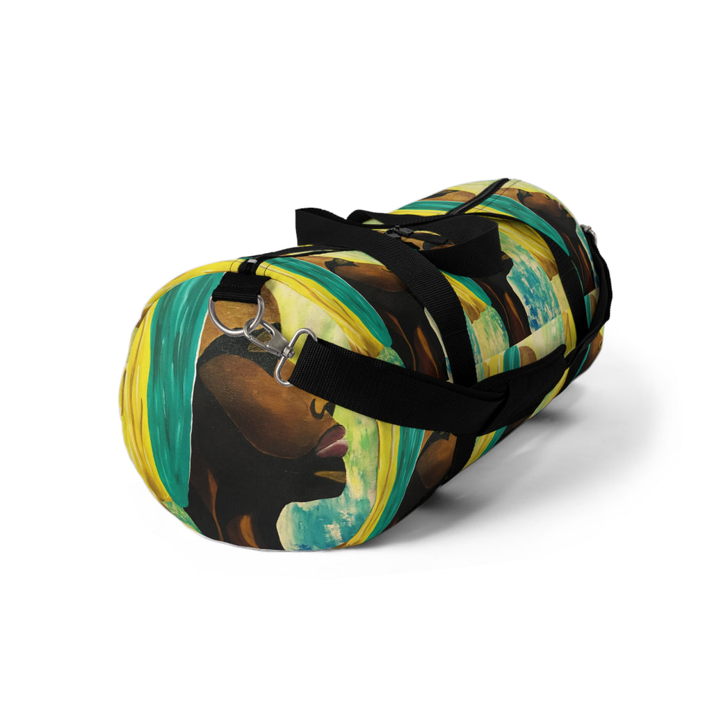 Hues of Heritage Hand Painted Duffel Bag