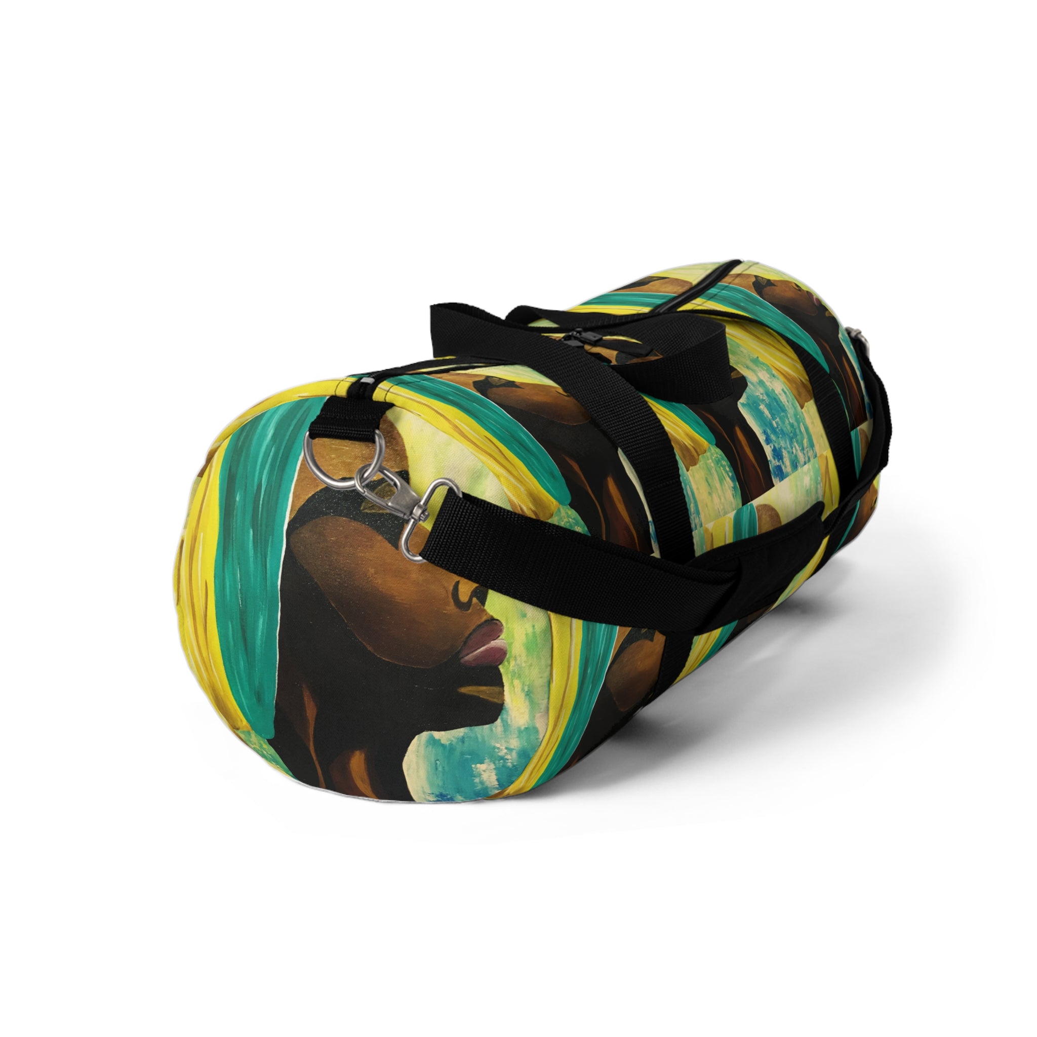 Hues of Heritage Hand Painted Duffel Bag