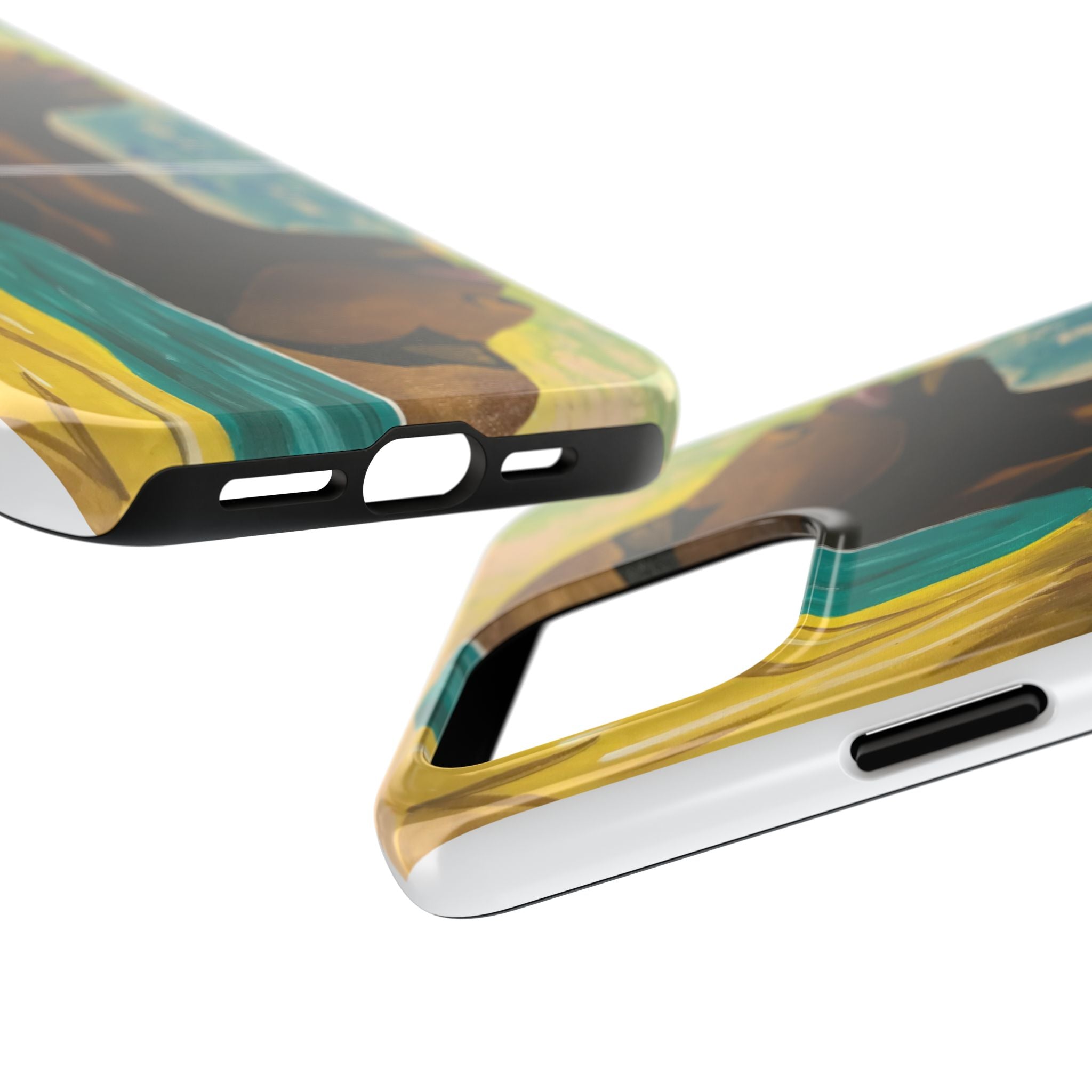 Hues of Heritage Phone Case Hand Painted