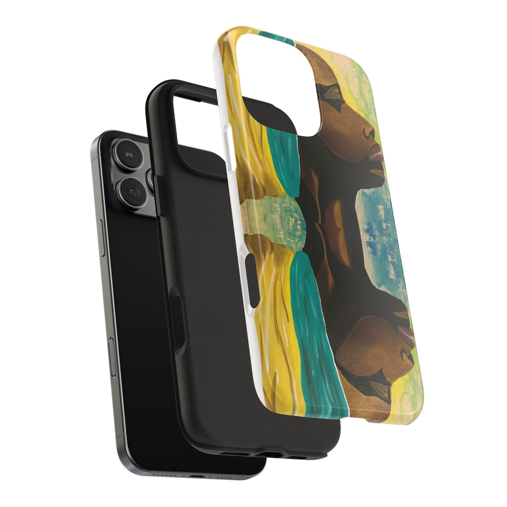 Hues of Heritage Phone Case Hand Painted