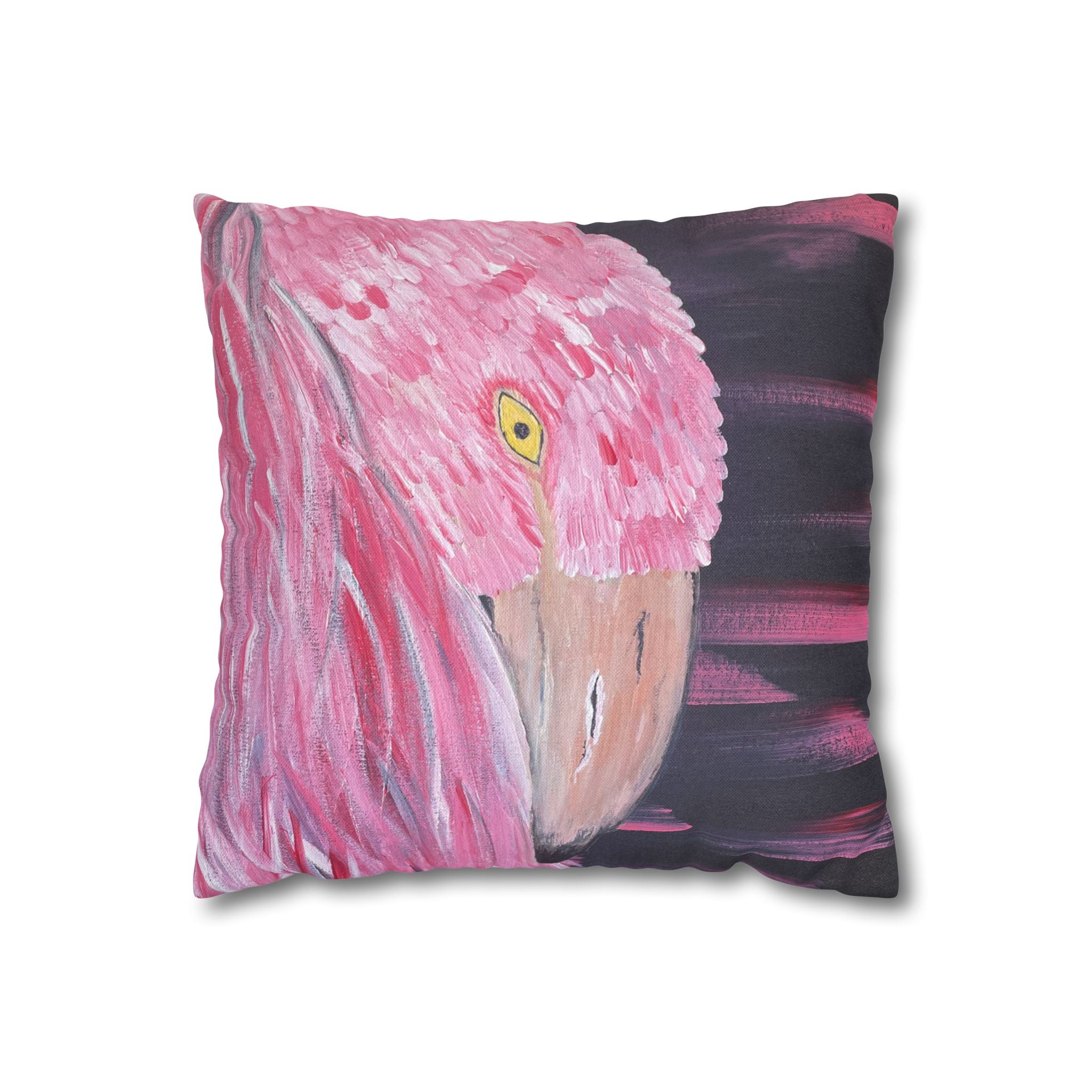 Feathered Grace Square Decorative Pillow Sham