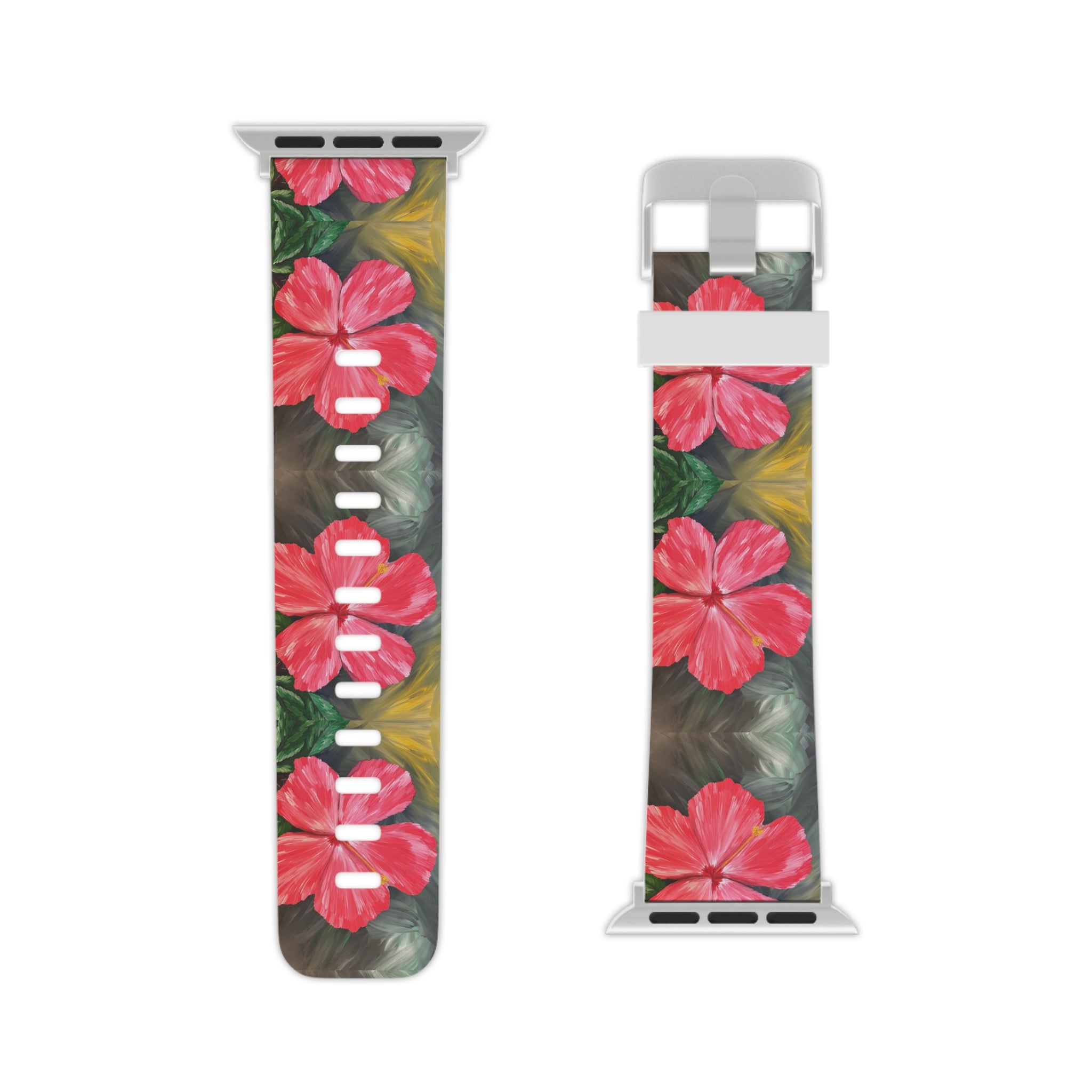 Hibiscus Hues Watch Bands