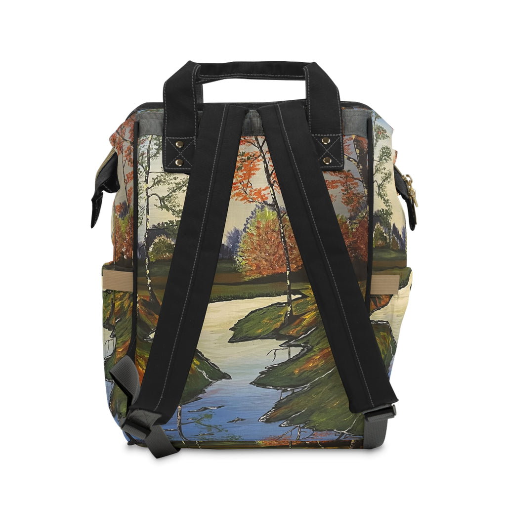 Whispering Birches Multifunctional Backpack