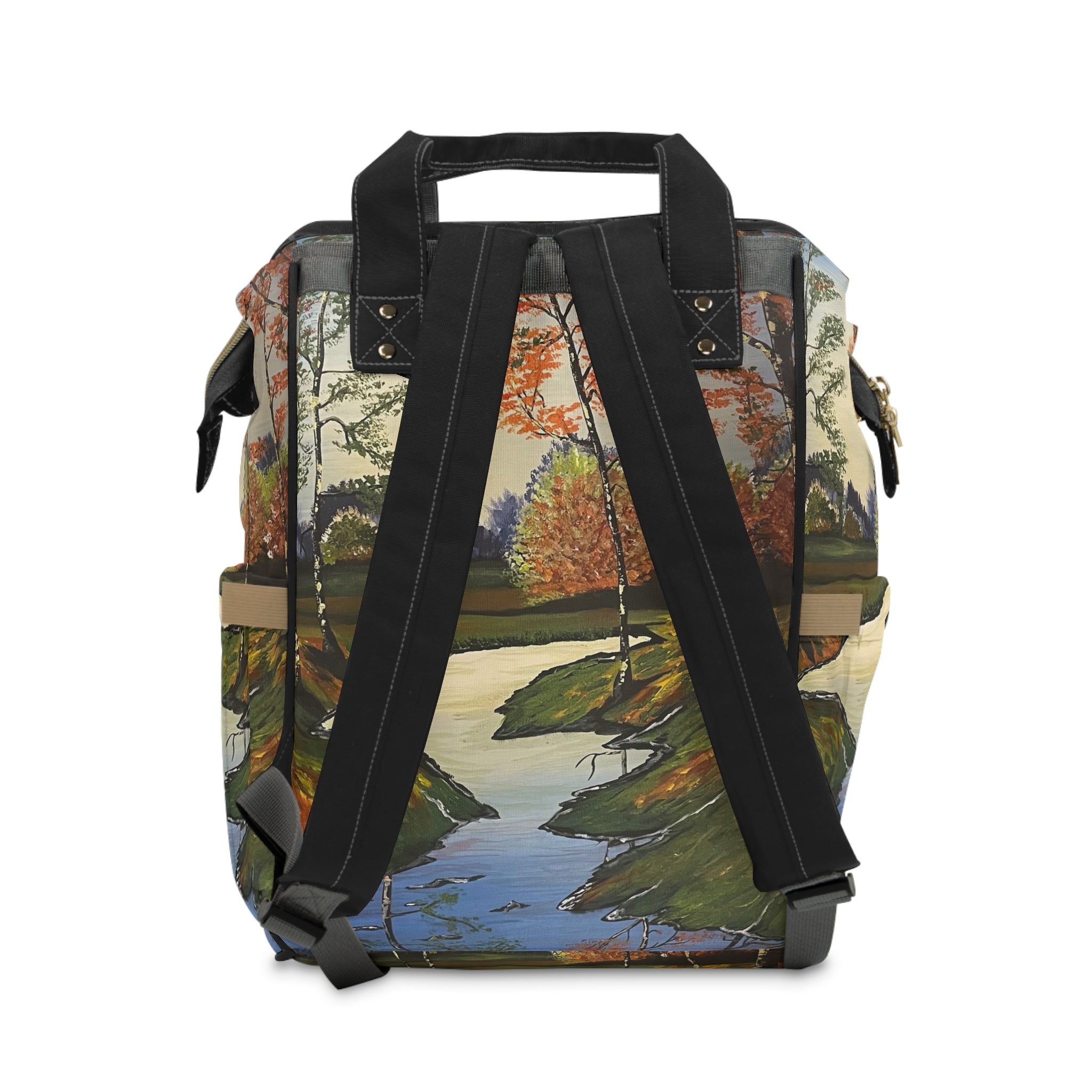 Whispering Birches Multifunctional Backpack