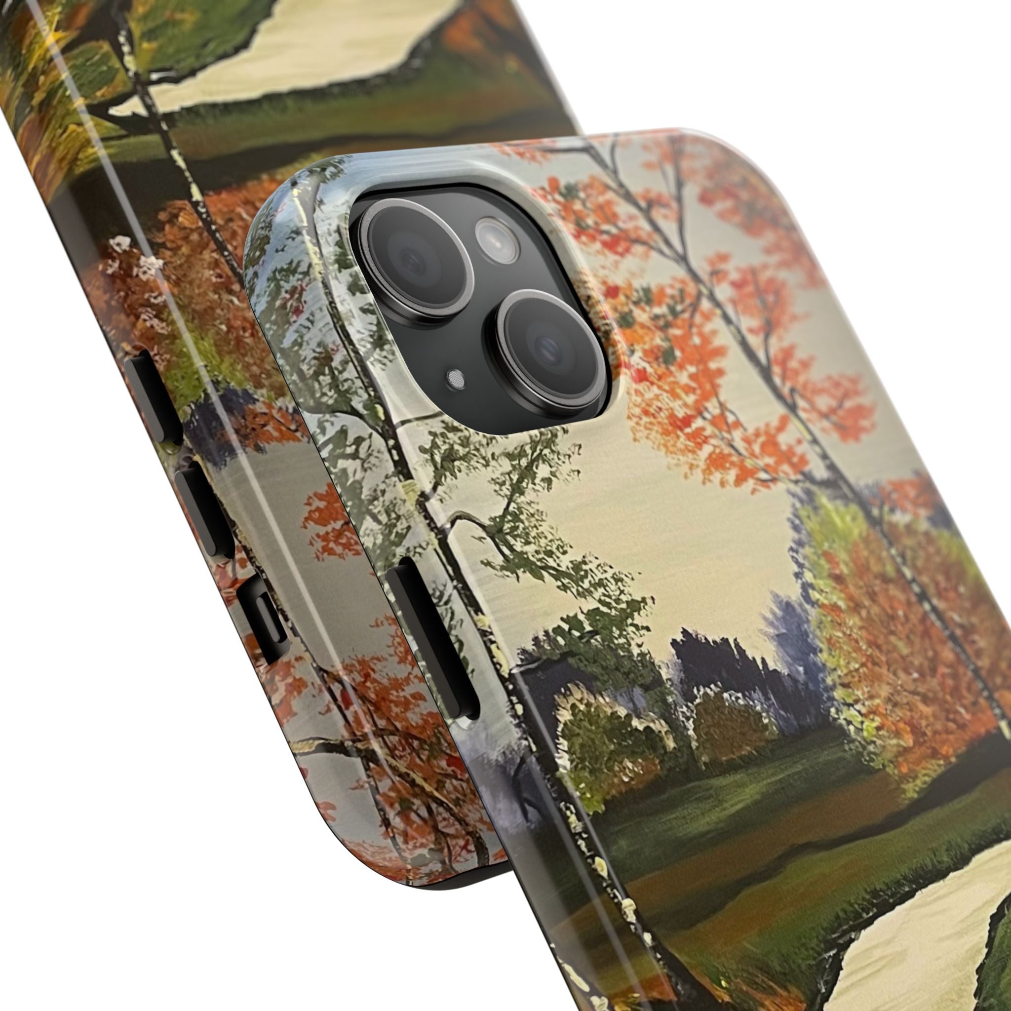 Whispering Birches Phone Case - Hand Painted Unique Designs