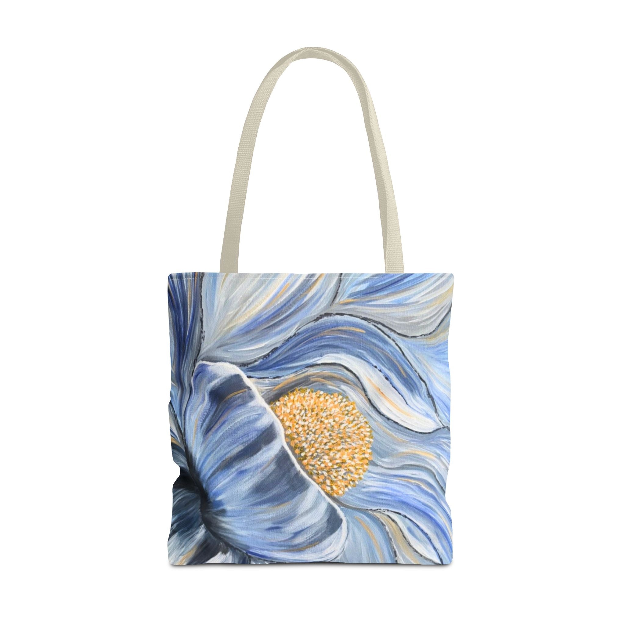 Velvet Current Hand Painted Tote Bag