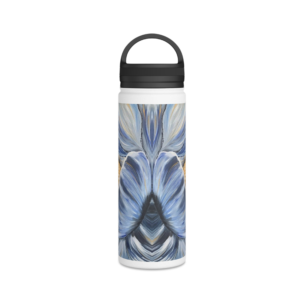 Velvet Current Stainless Steel Water Bottle with Handle Lid
