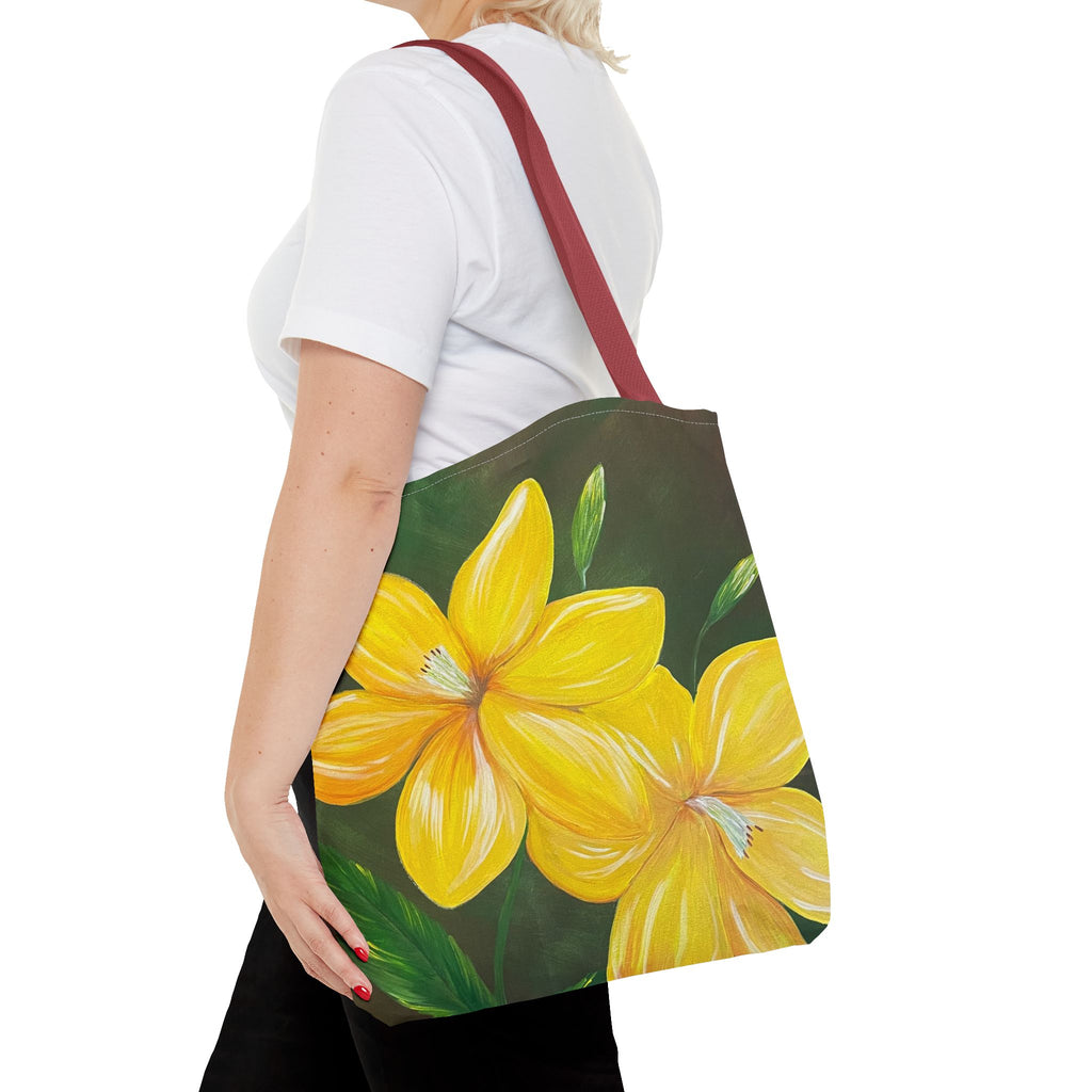 Golden Bloom Tote Bag